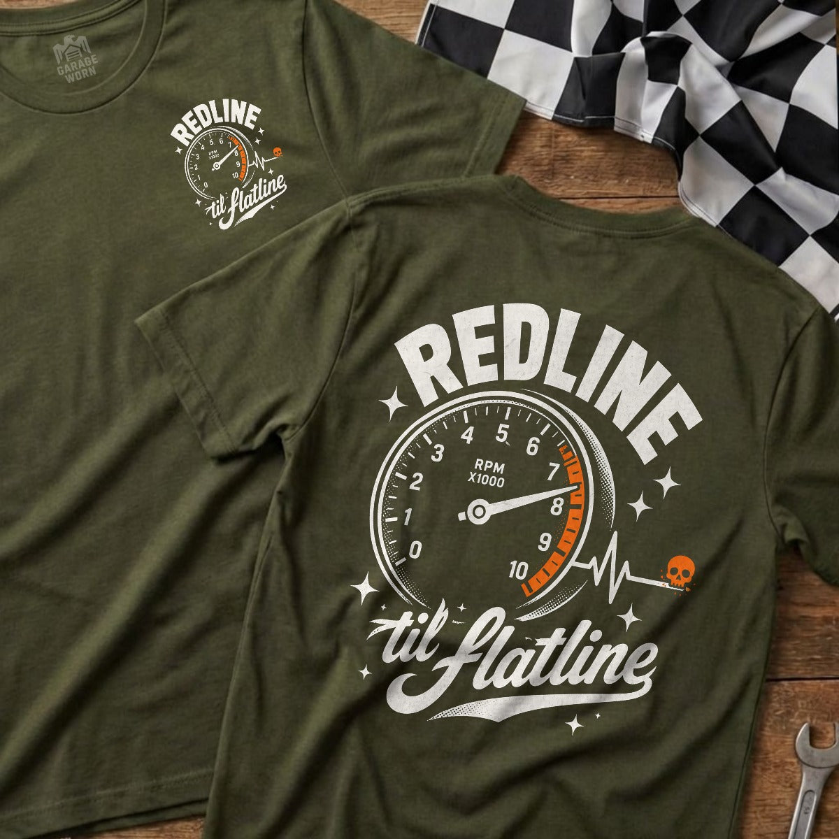 Military Green | Left Chest + Back (refreshed)