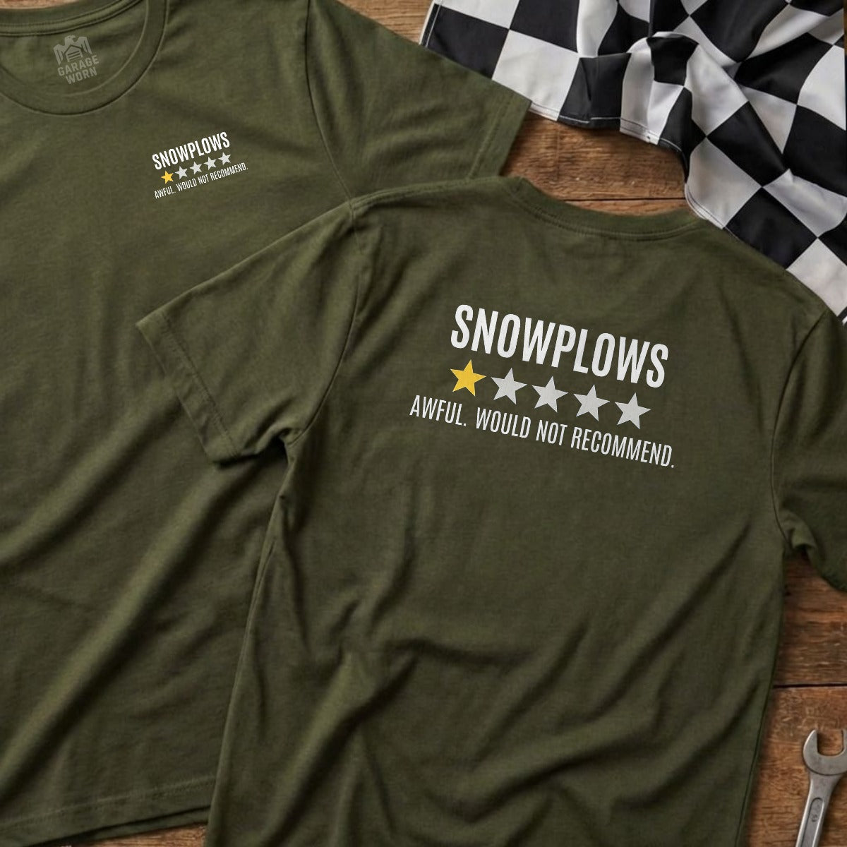 Military Green | Left Chest + Back (refreshed)