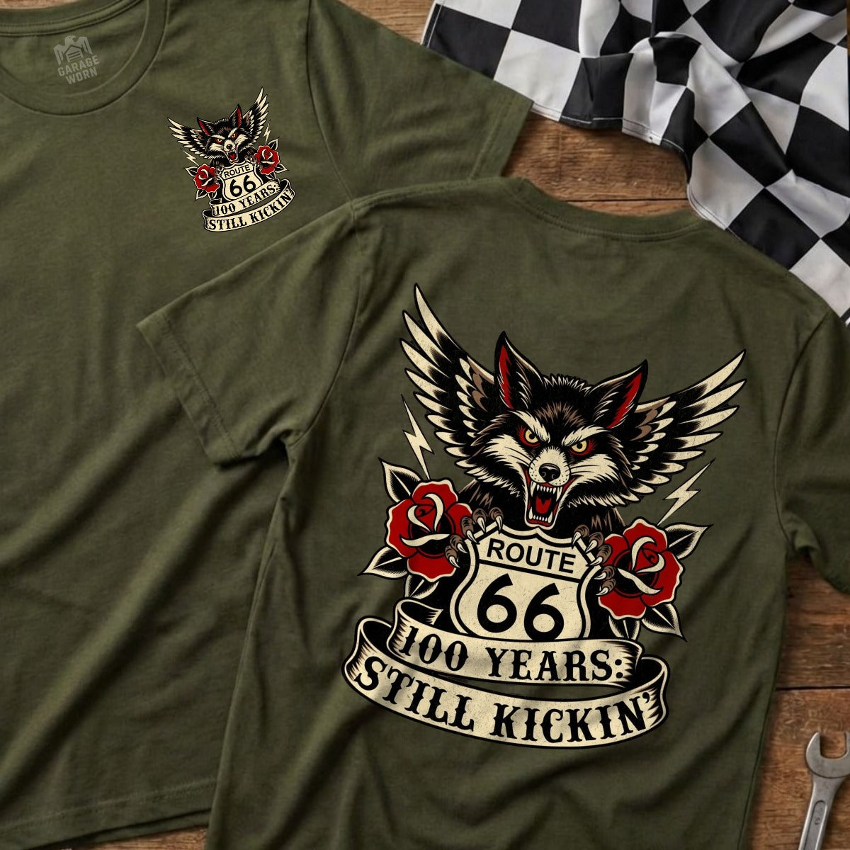 Military Green | Left Chest + Back (refreshed)