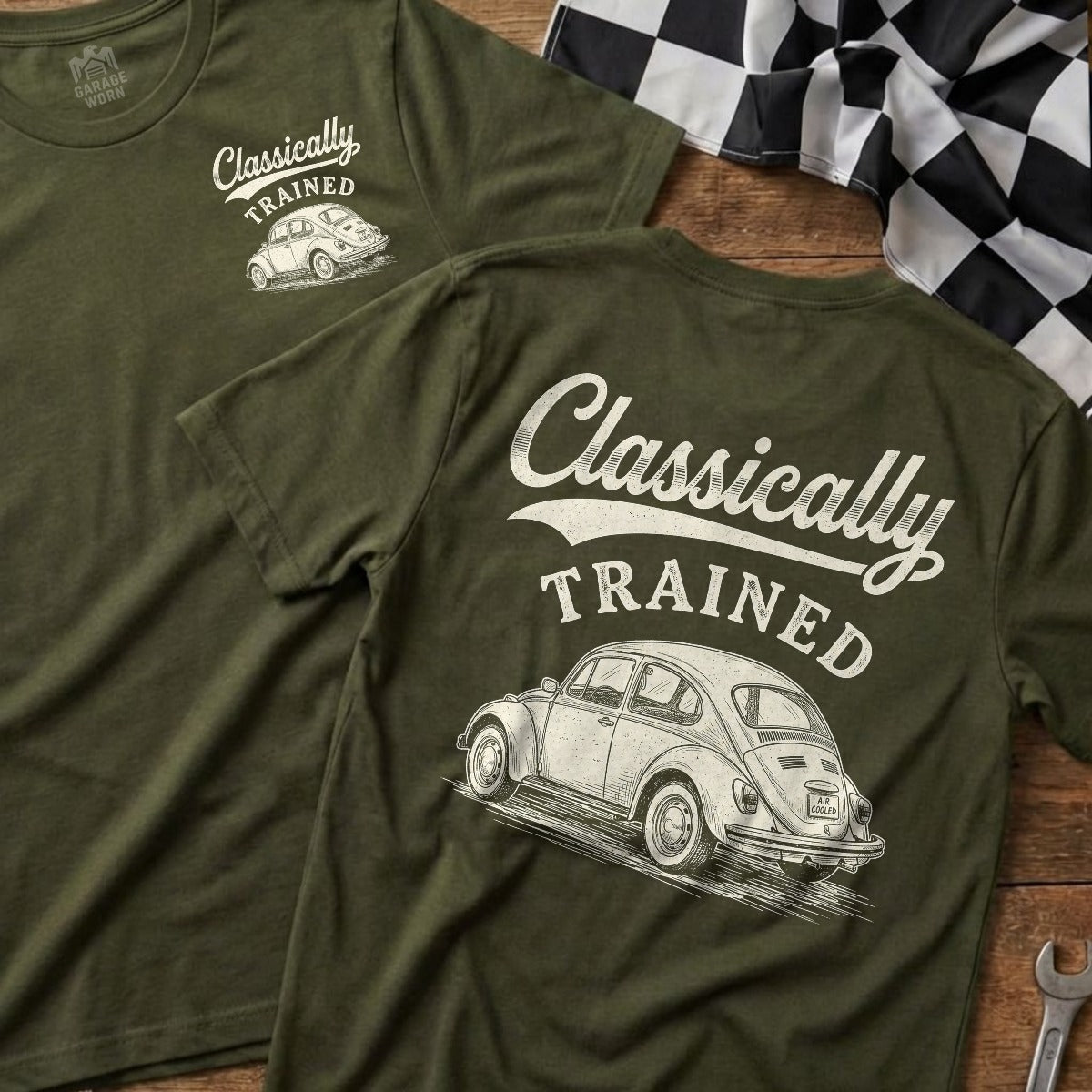 Military Green | Left Chest + Back (refreshed)