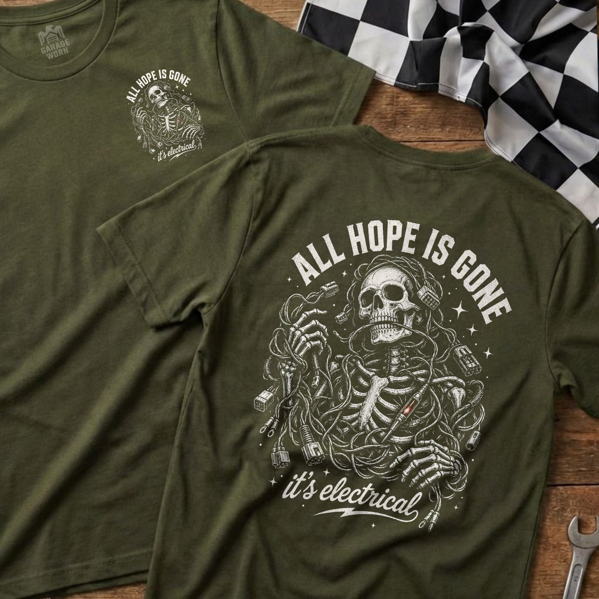 Military Green | Left Chest + Back (refreshed)