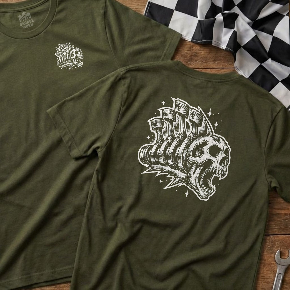 Military Green | Left Chest + Back (refreshed)