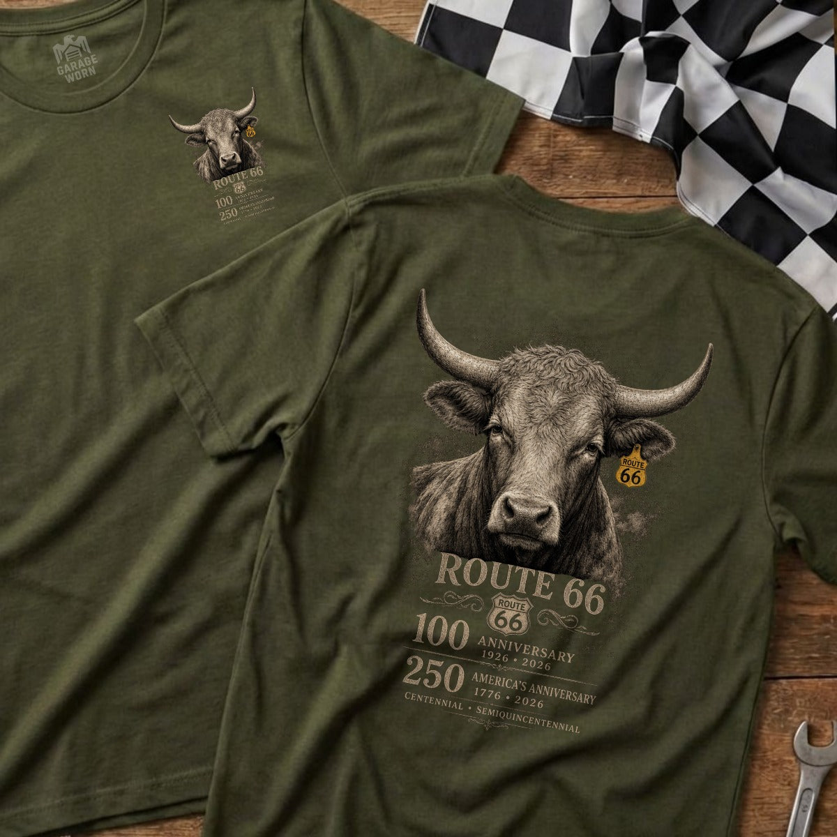 Military Green | Left Chest + Back (refreshed)