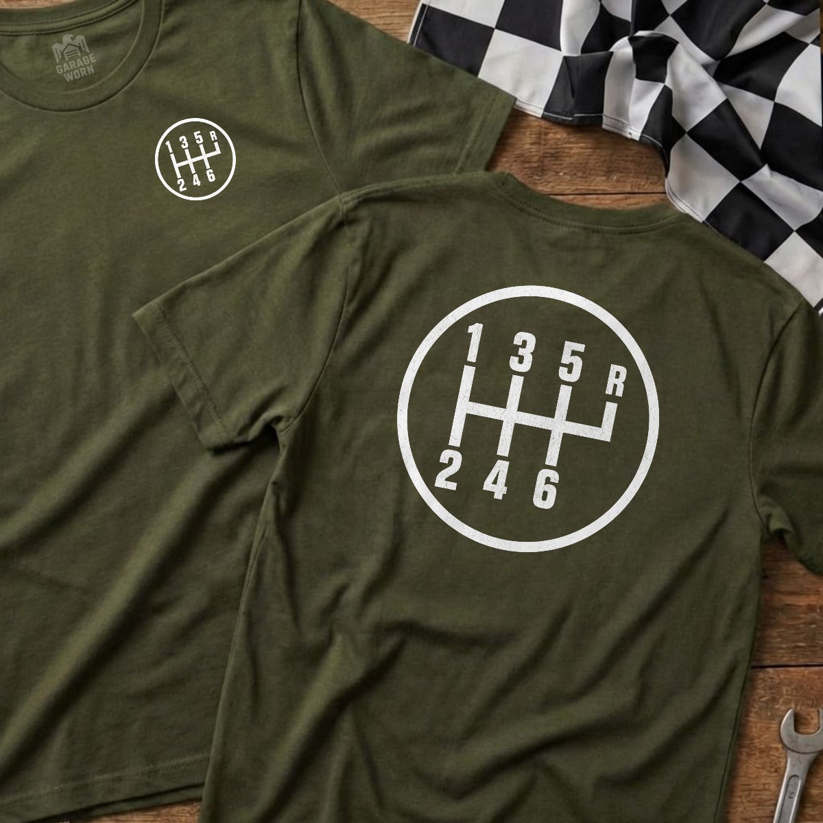 Military Green | Left Chest + Back (refreshed)