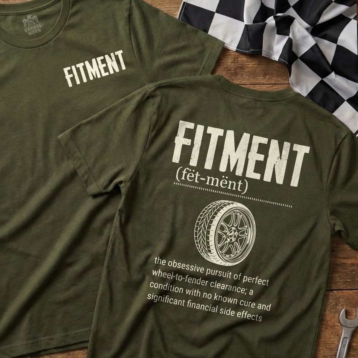Military Green | Left Chest + Back (refreshed)