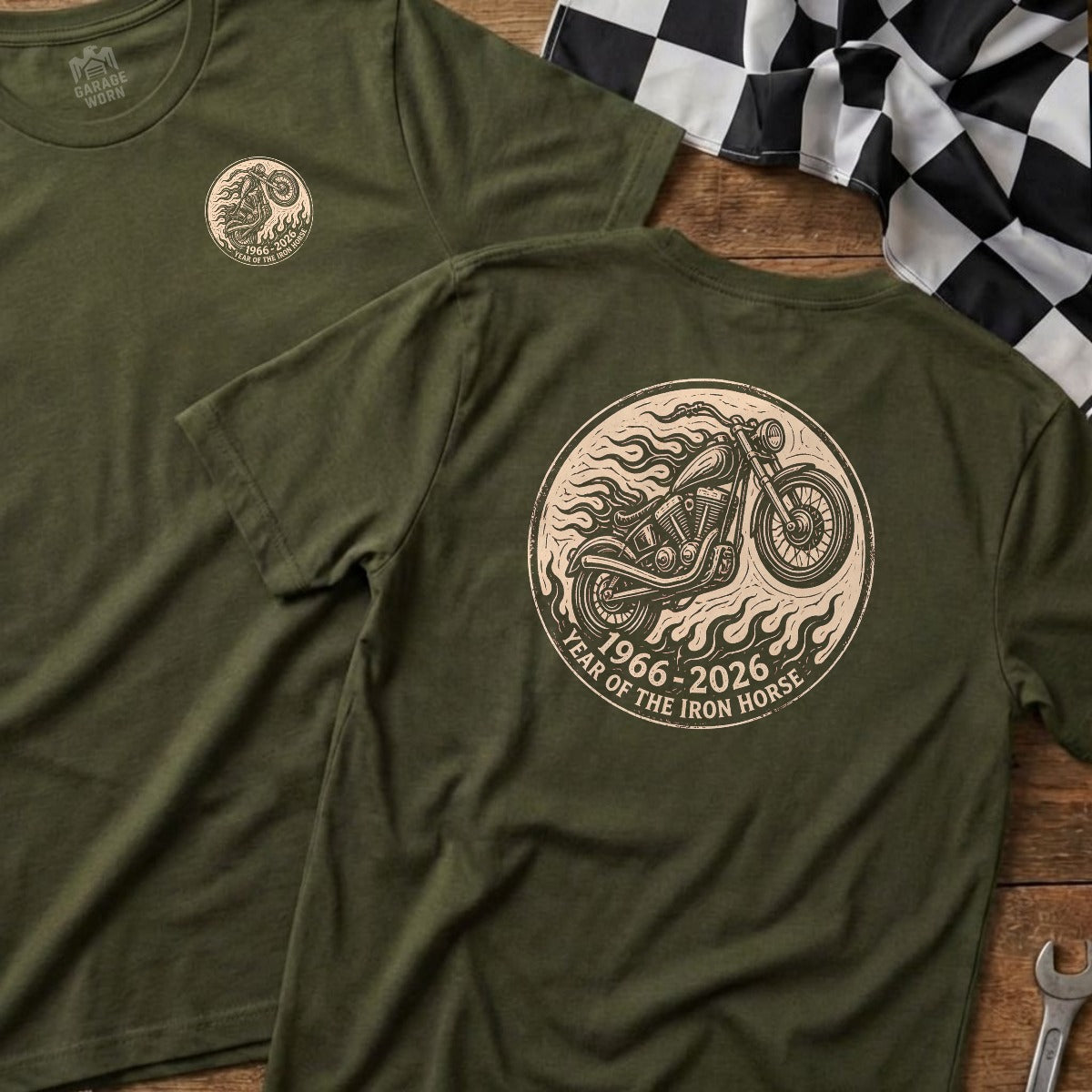 Military Green | Left Chest + Back (refreshed)