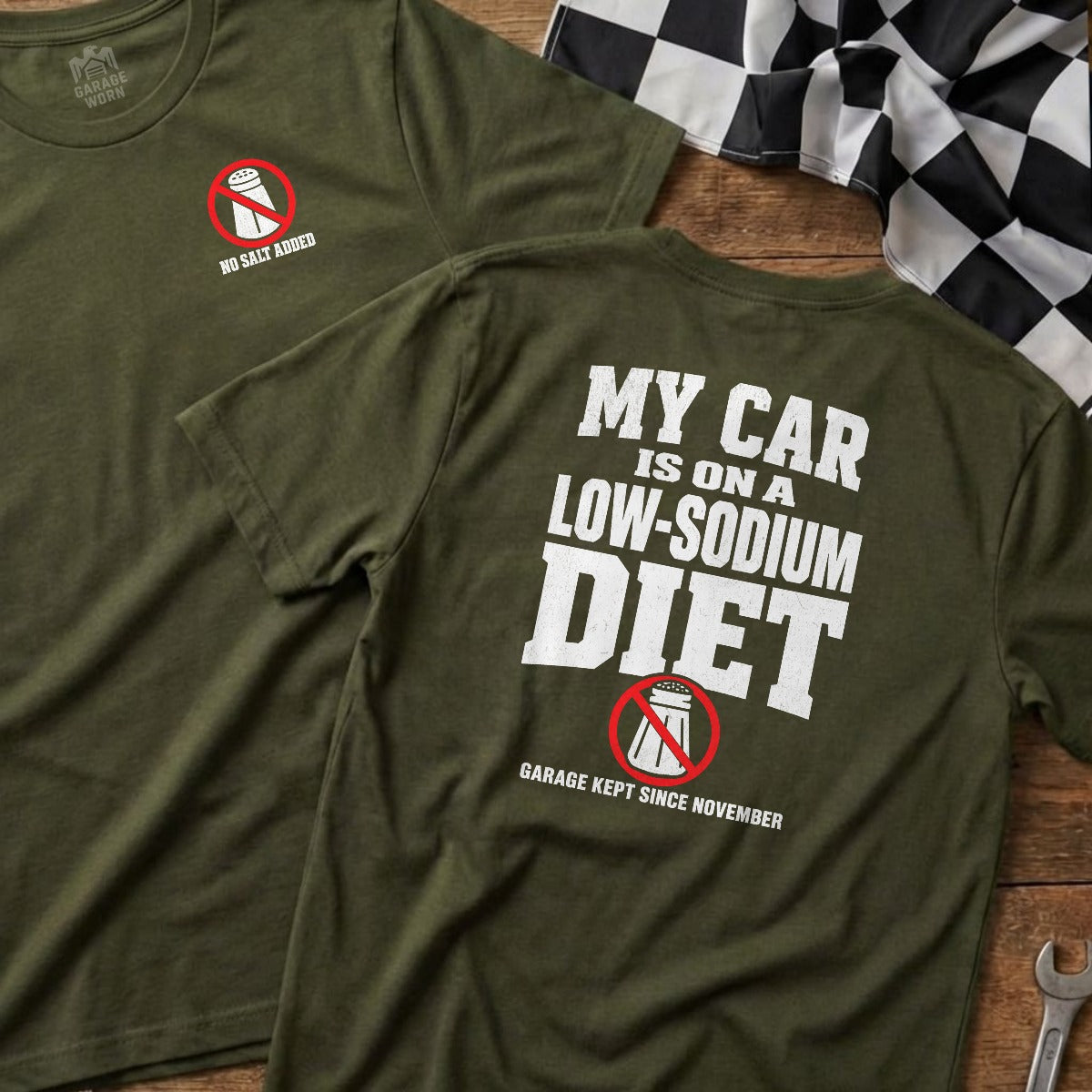 Military Green | Left Chest + Back (refreshed)
