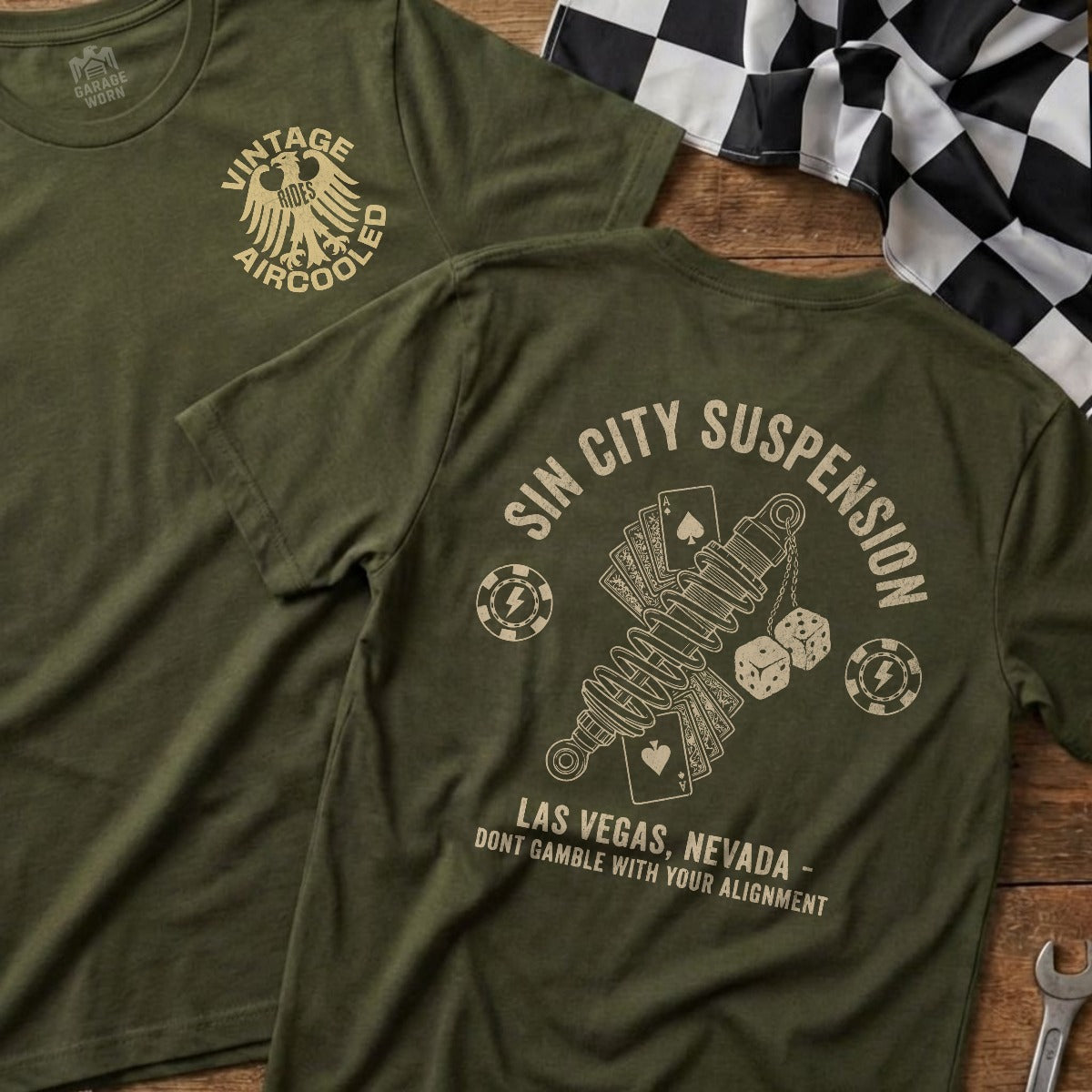 Military Green | Left Chest + Back (refreshed)