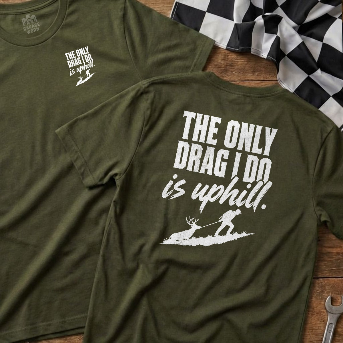 Military Green | Left Chest + Back (refreshed)