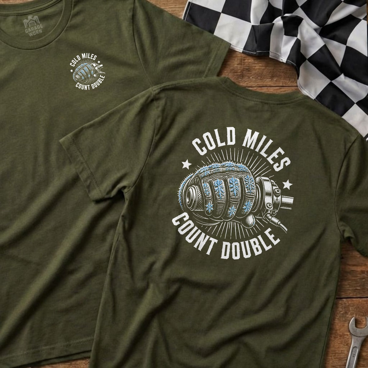 Military Green | Left Chest + Back (refreshed)