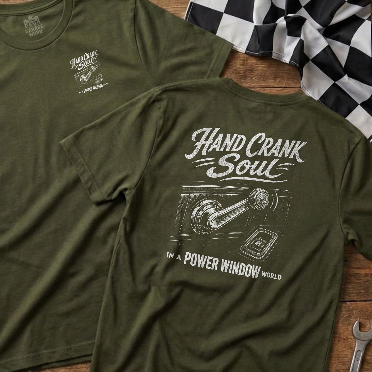 Military Green | Left Chest + Back (refreshed)