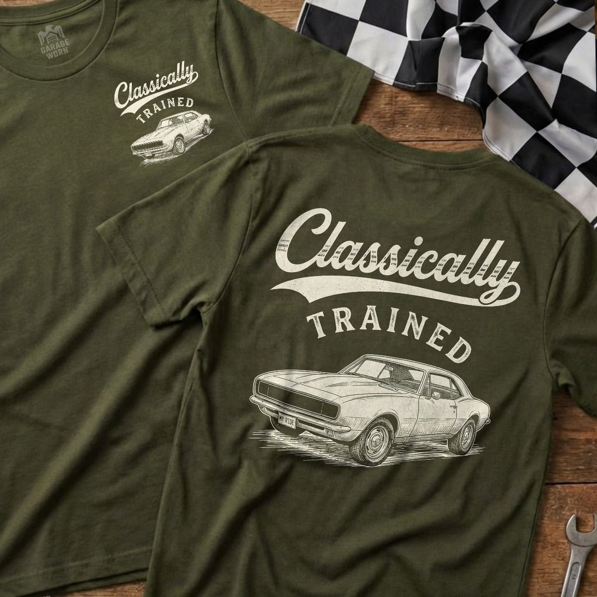 Military Green | Left Chest + Back (refreshed)