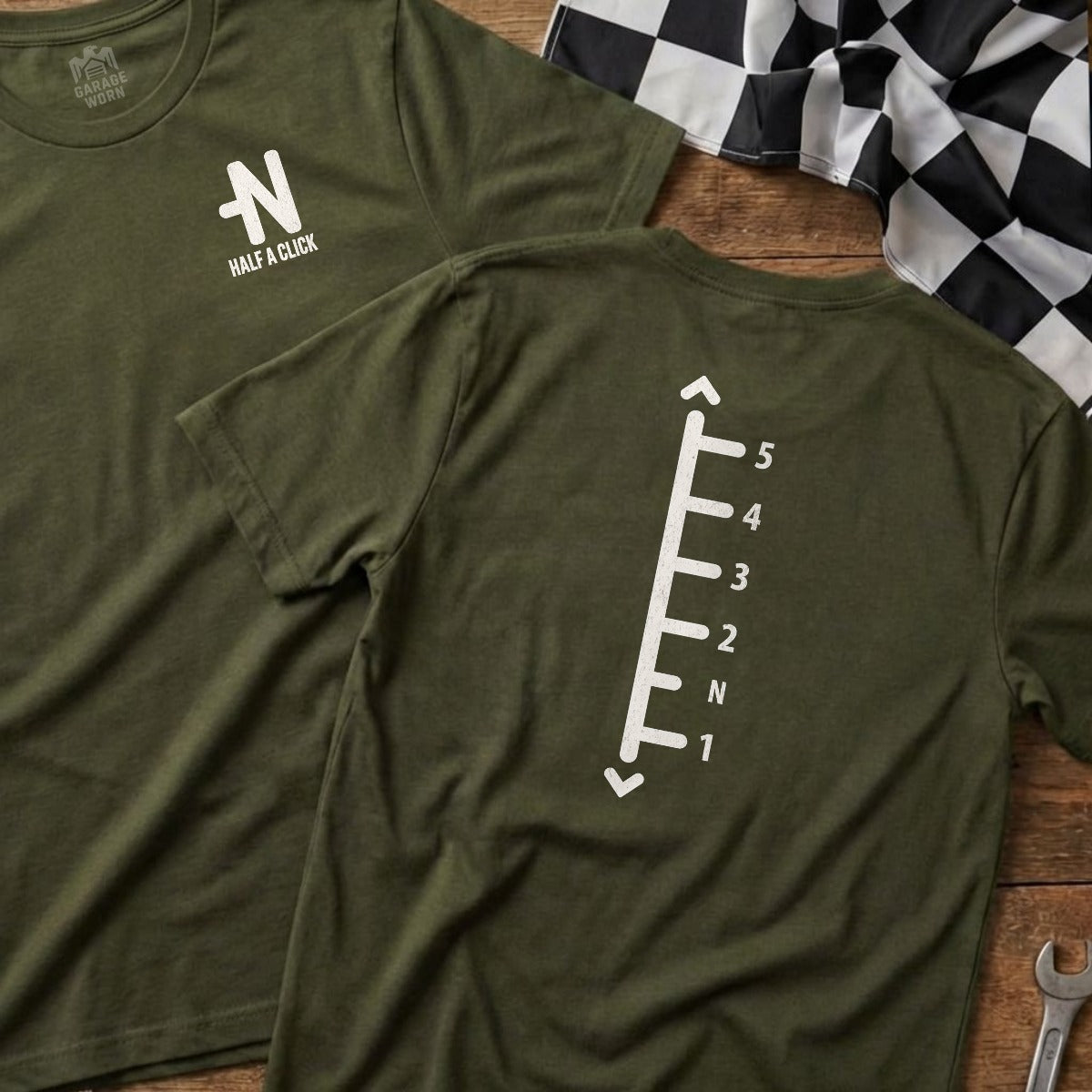 Military Green | Left Chest + Back (refreshed)