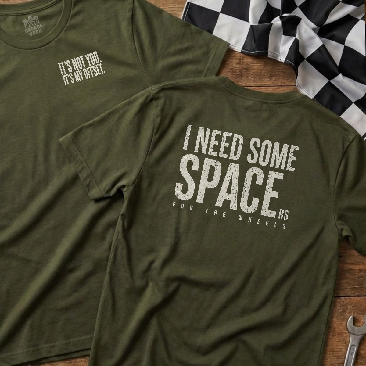 Military Green | Left Chest + Back (refreshed)