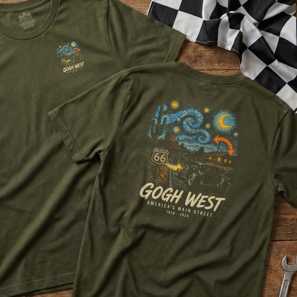 Military Green | Left Chest + Back (refreshed)