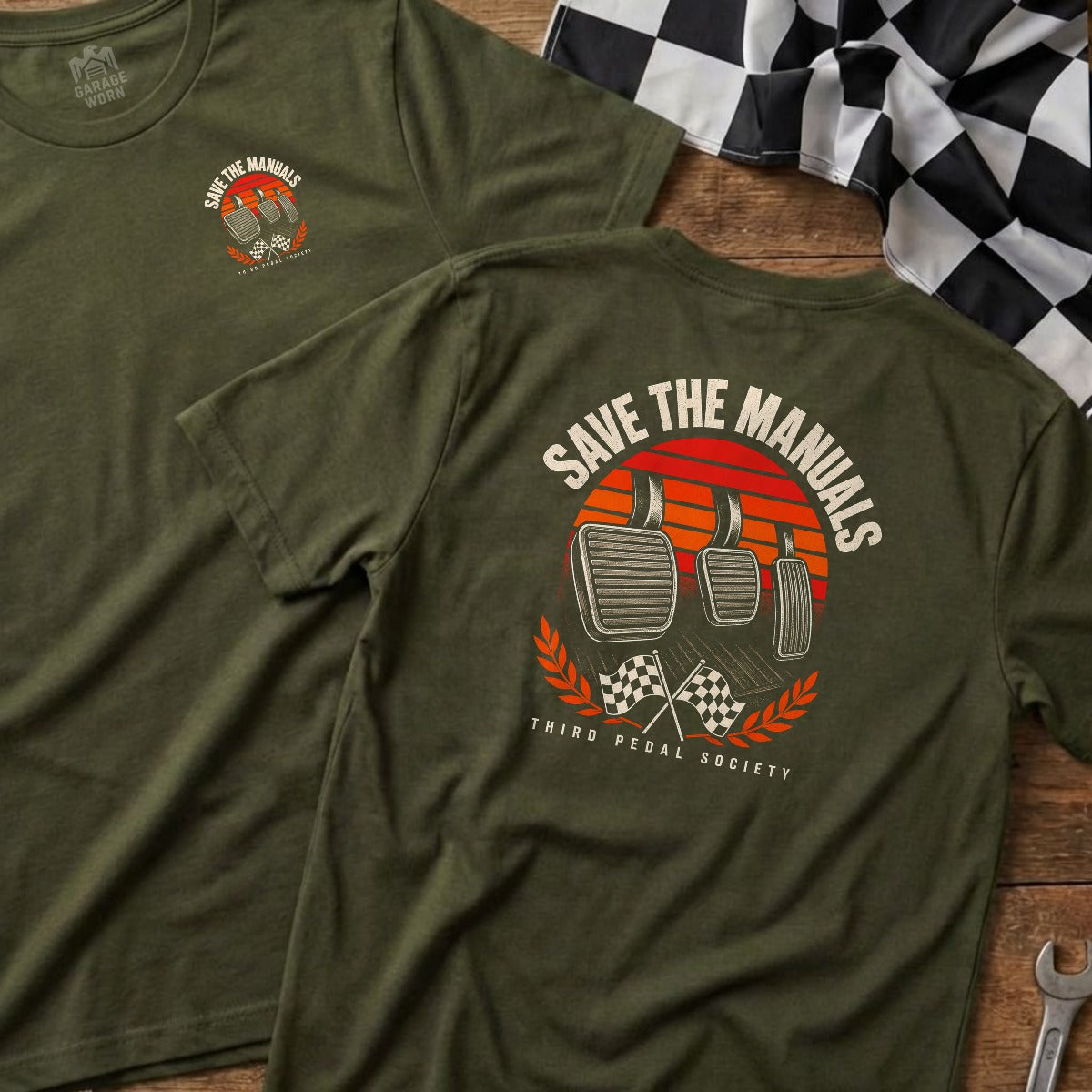 Military Green | Left Chest + Back (refreshed)