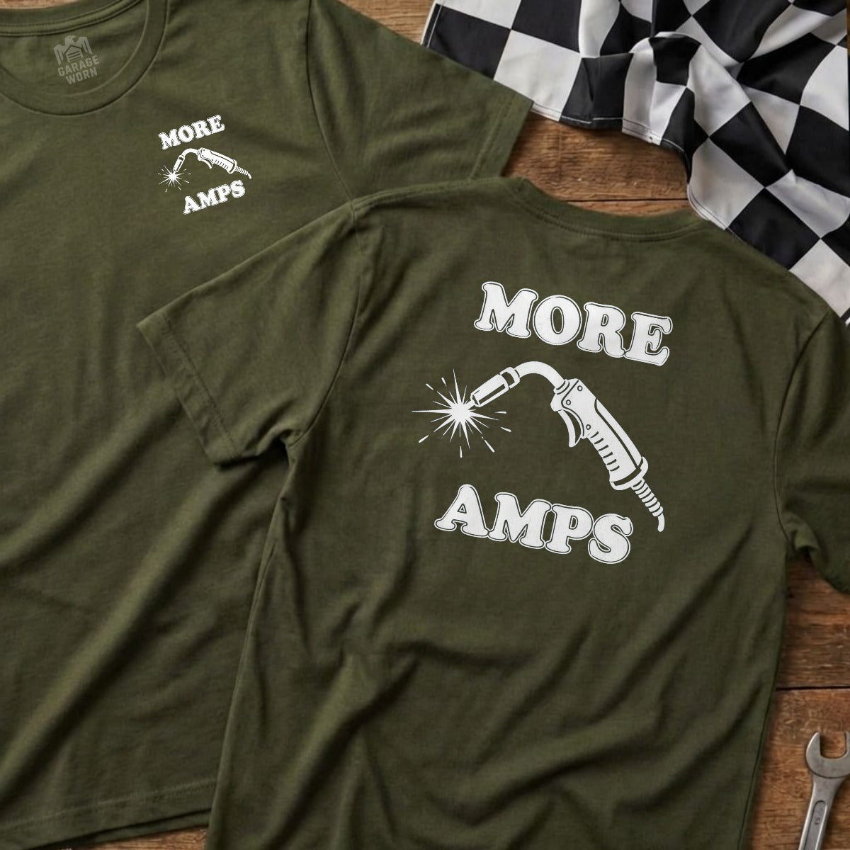 Military Green | Left Chest + Back (refreshed)