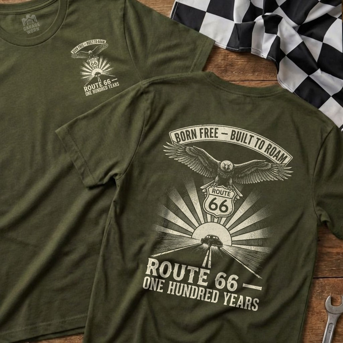 Military Green | Left Chest + Back (refreshed)