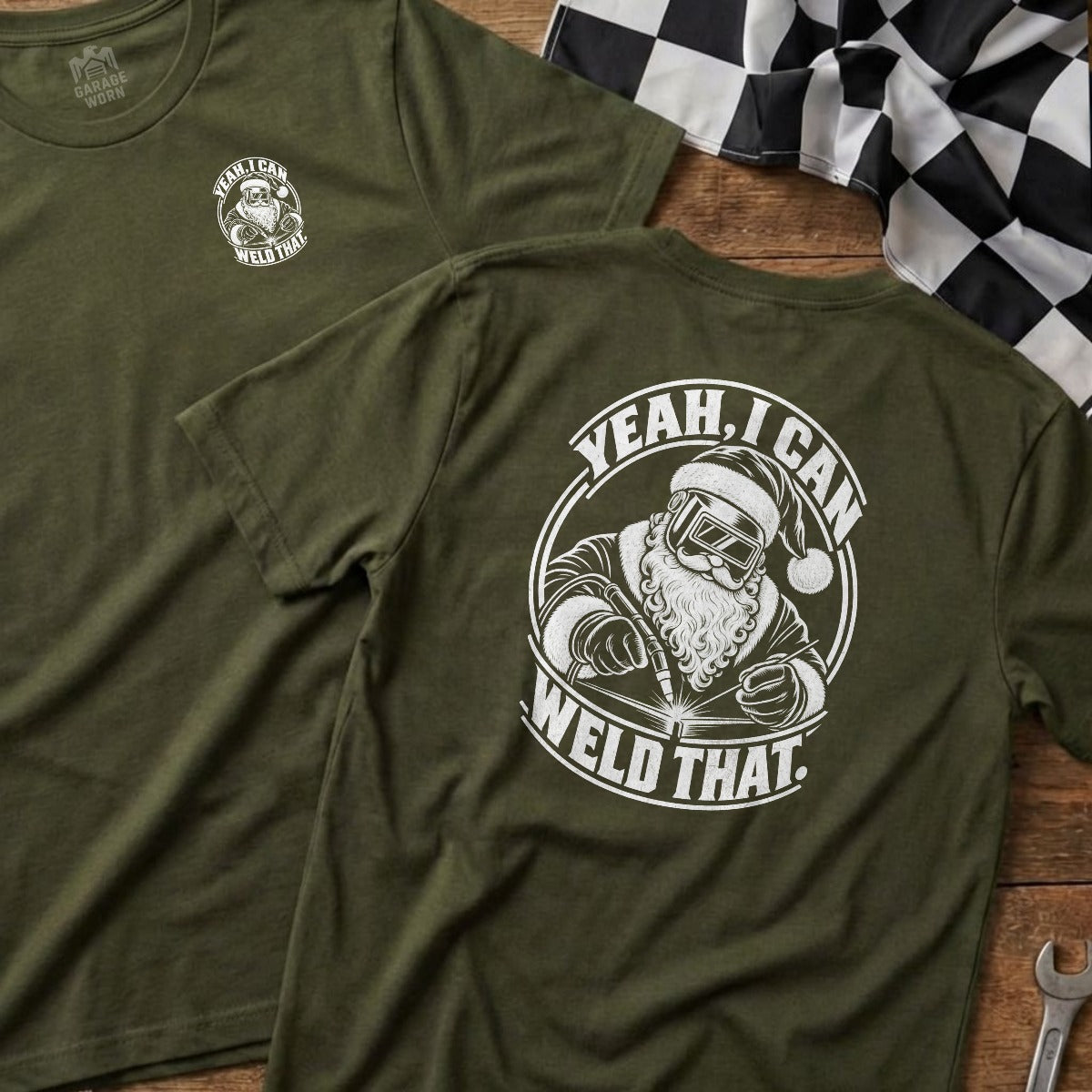Military Green | Left Chest + Back (refreshed)