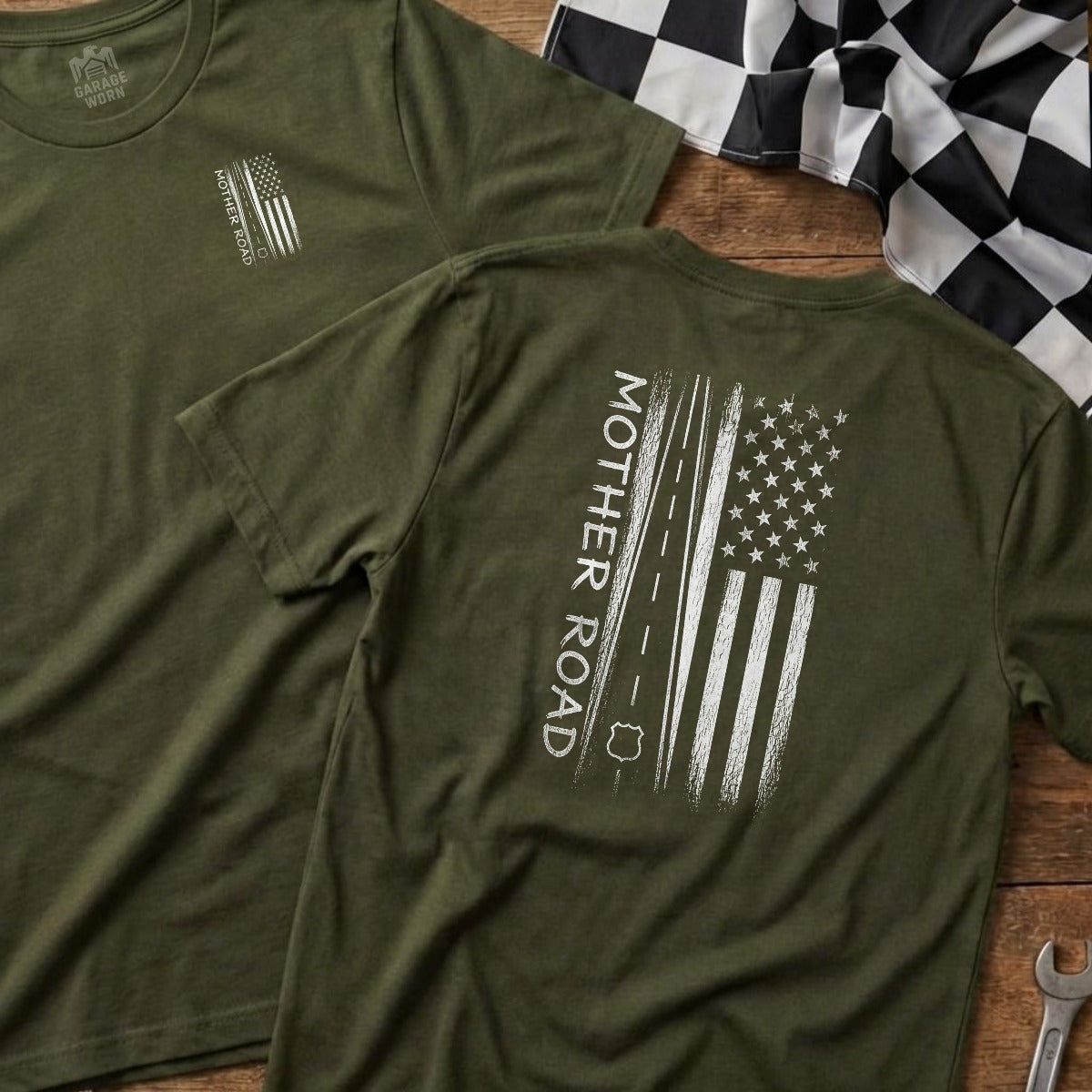 Military Green | Left Chest + Back (refreshed)