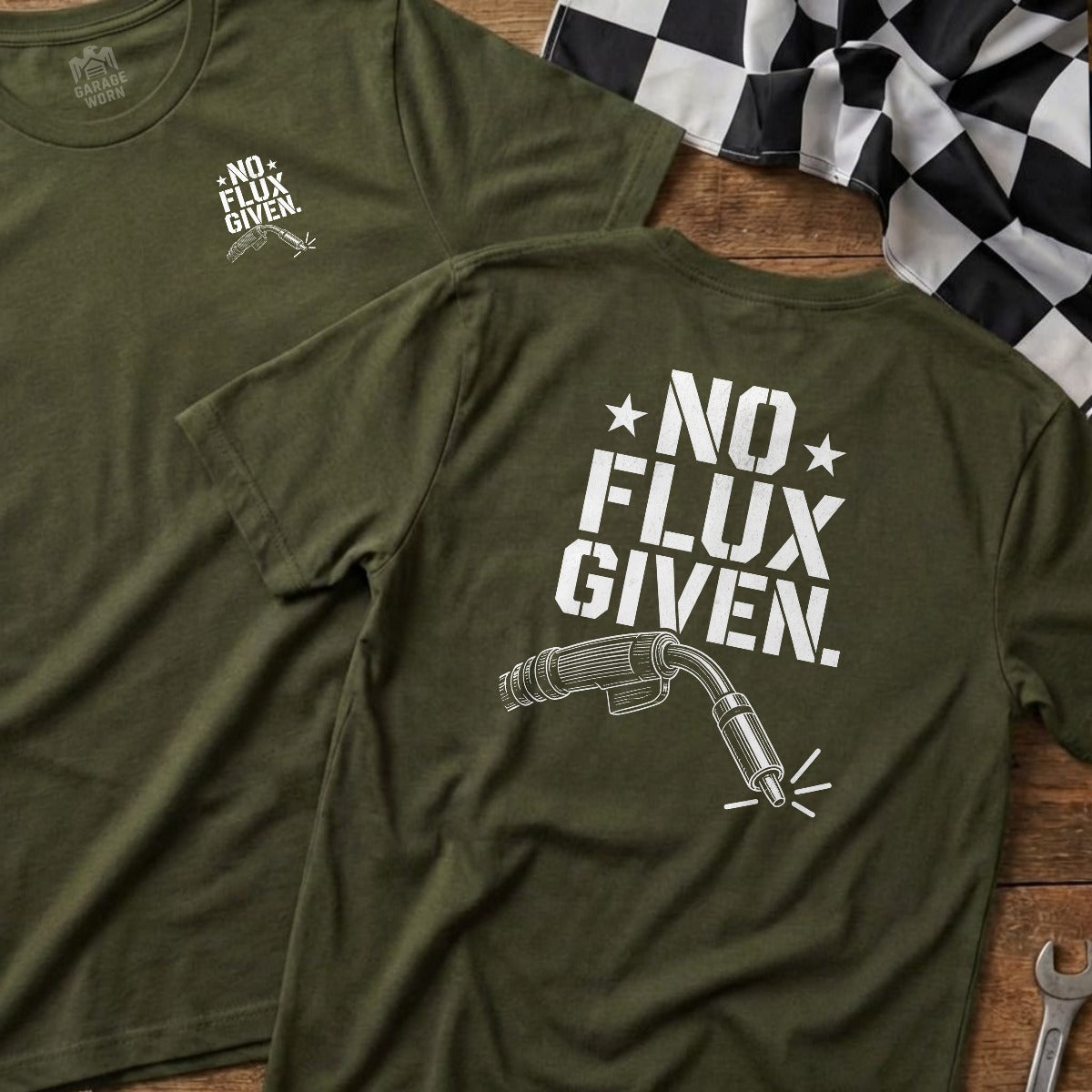 Military Green | Left Chest + Back (refreshed)