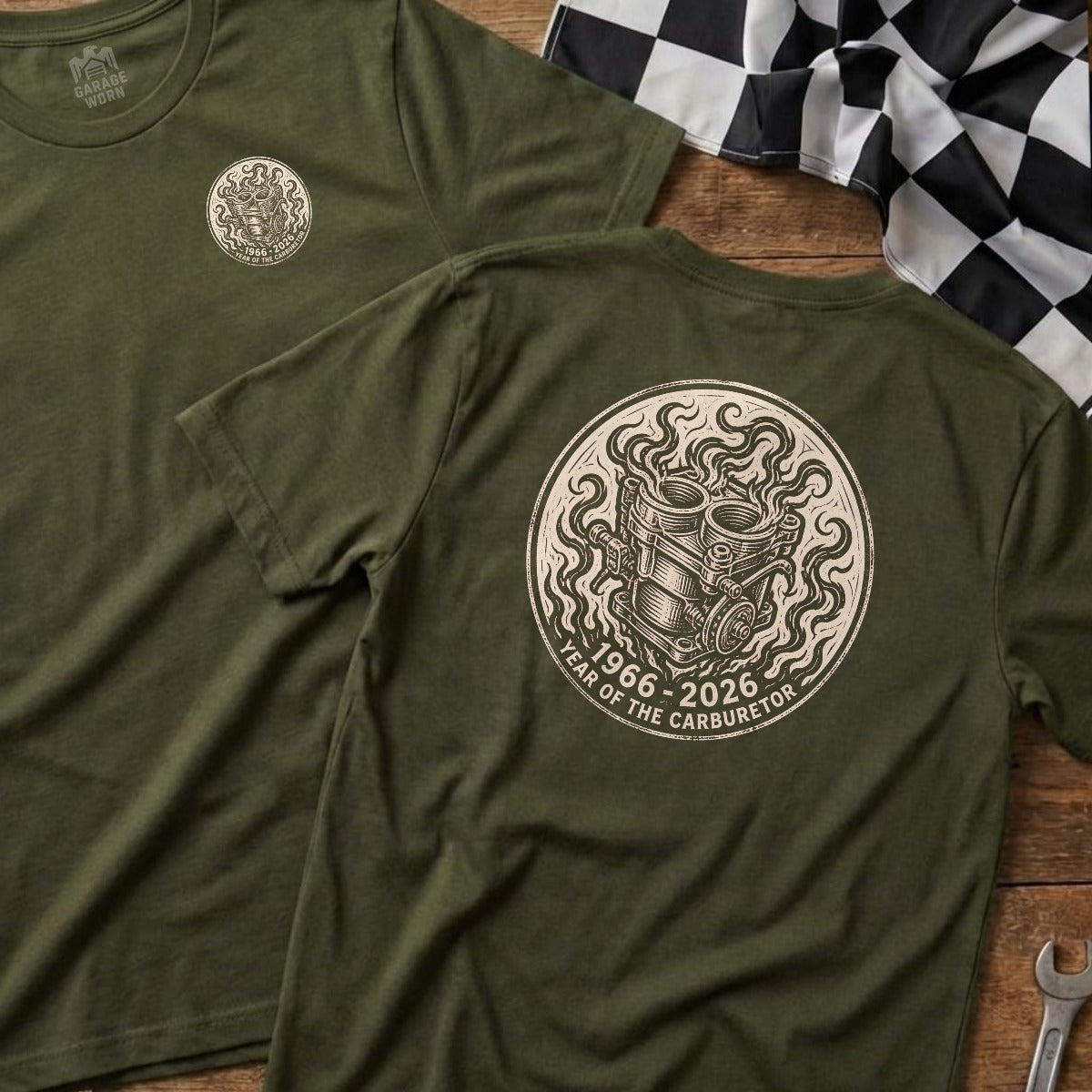 Military Green | Left Chest + Back (refreshed)