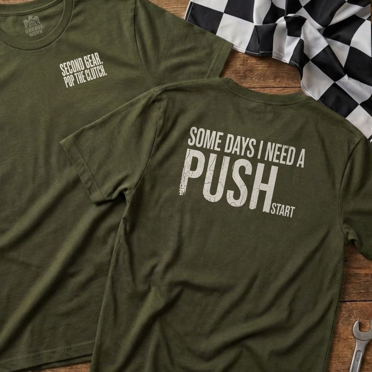 Military Green | Left Chest + Back (refreshed)