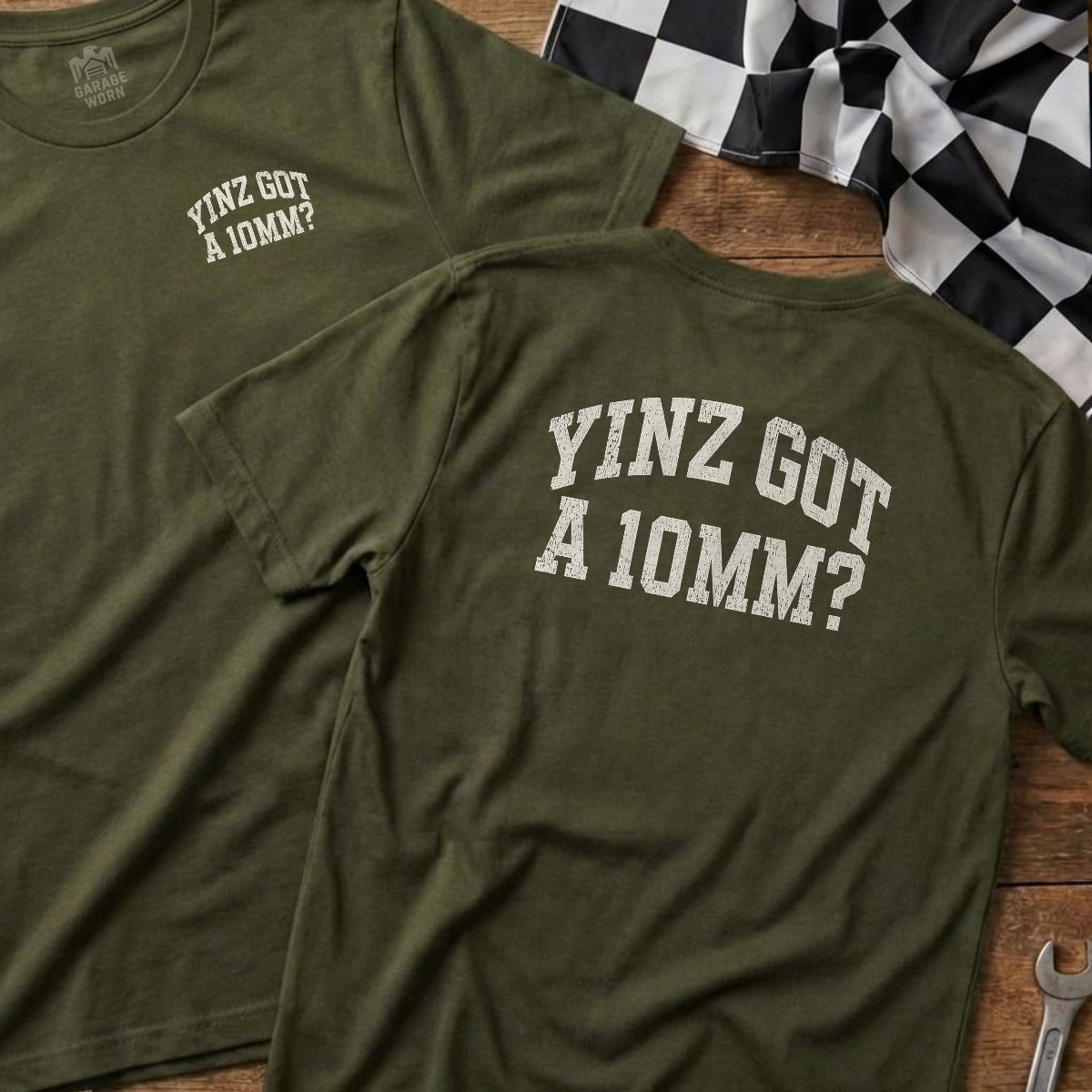 Military Green | Left Chest + Back (refreshed)