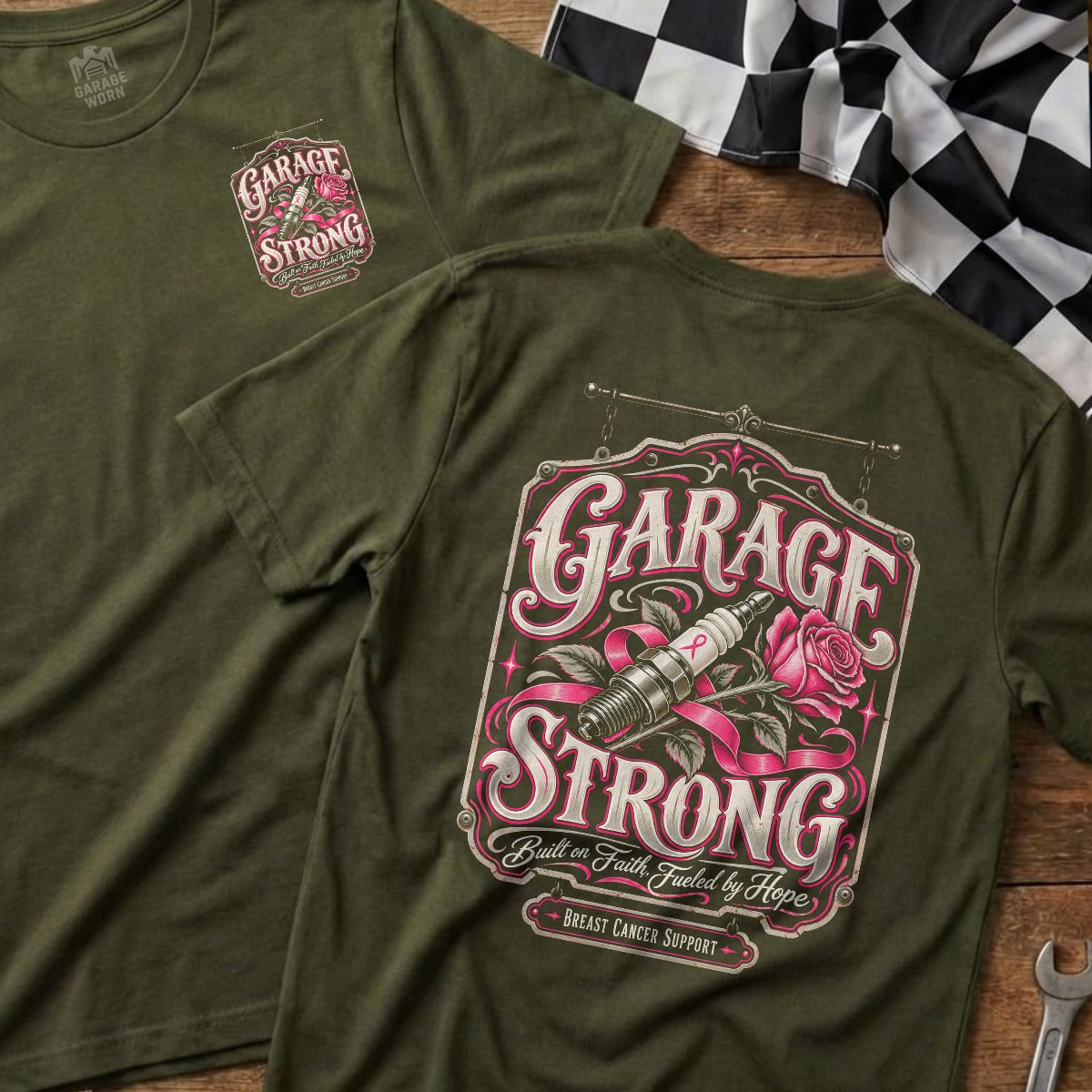 Military Green | Left Chest + Back (refreshed)