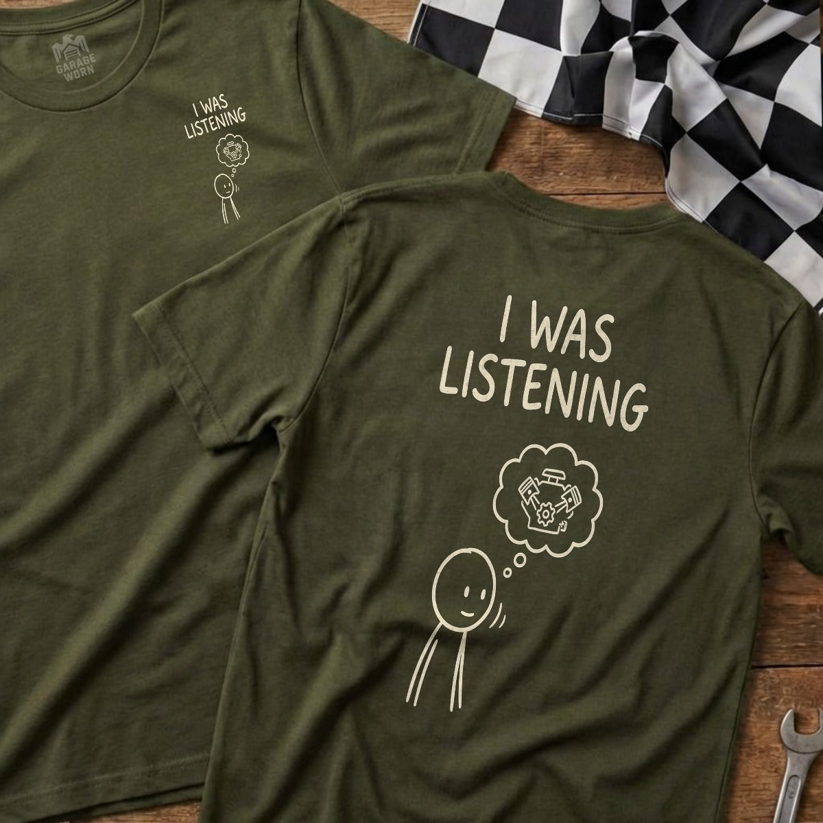 Military Green | Left Chest + Back (refreshed)