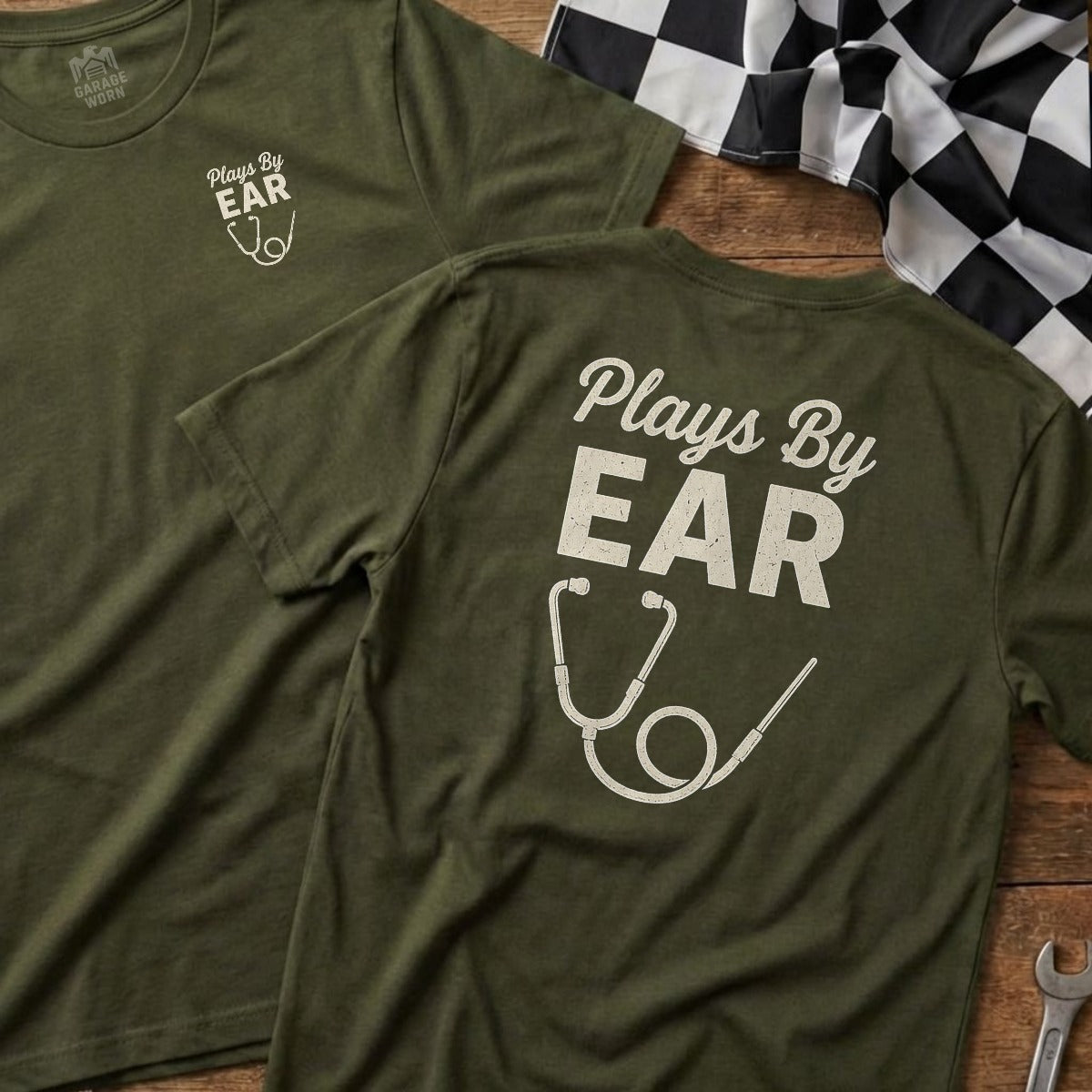 Military Green | Left Chest + Back (refreshed)