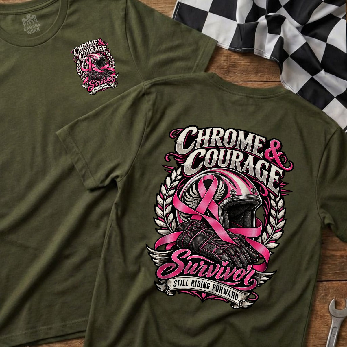 Military Green | Left Chest + Back (refreshed)