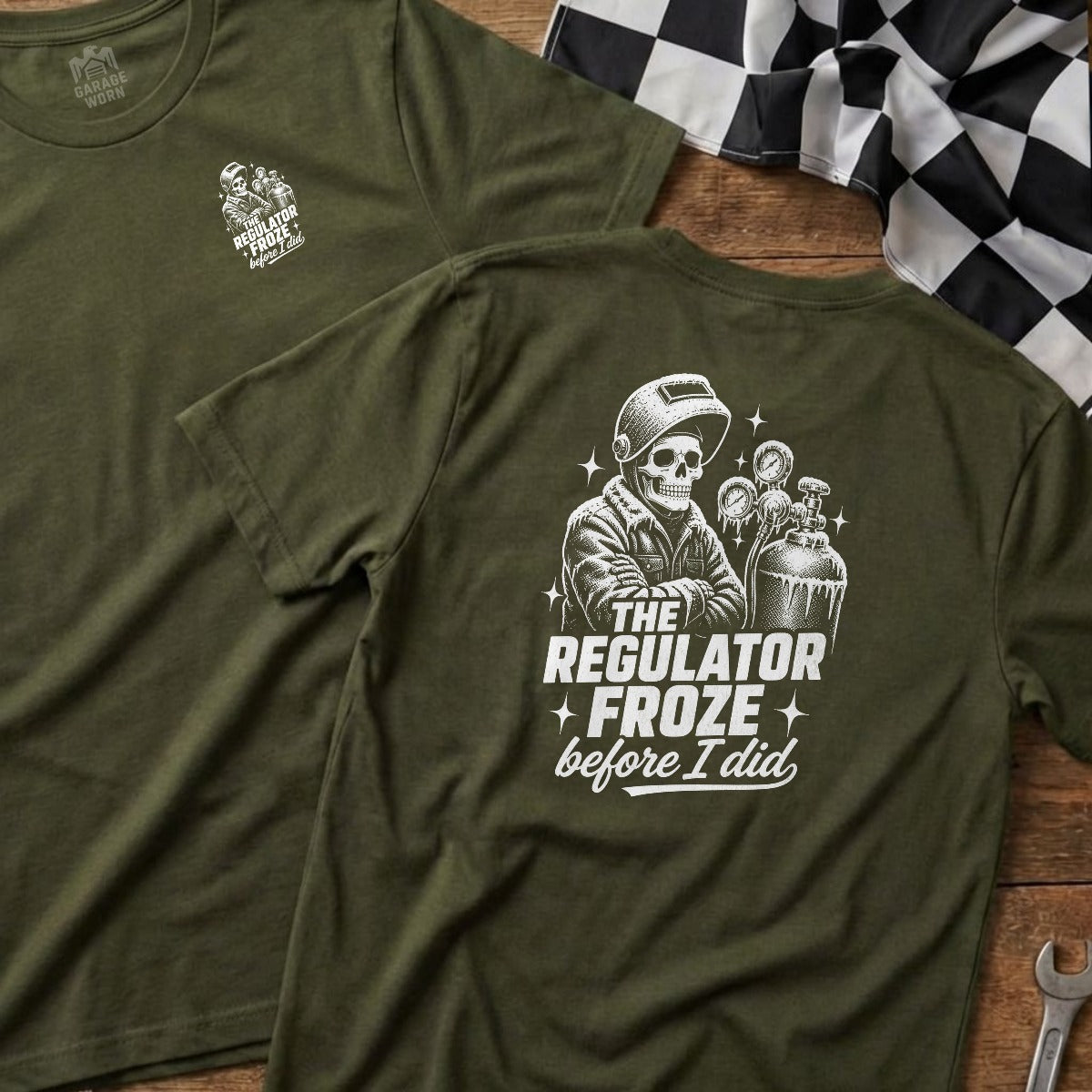 Military Green | Left Chest + Back (refreshed)