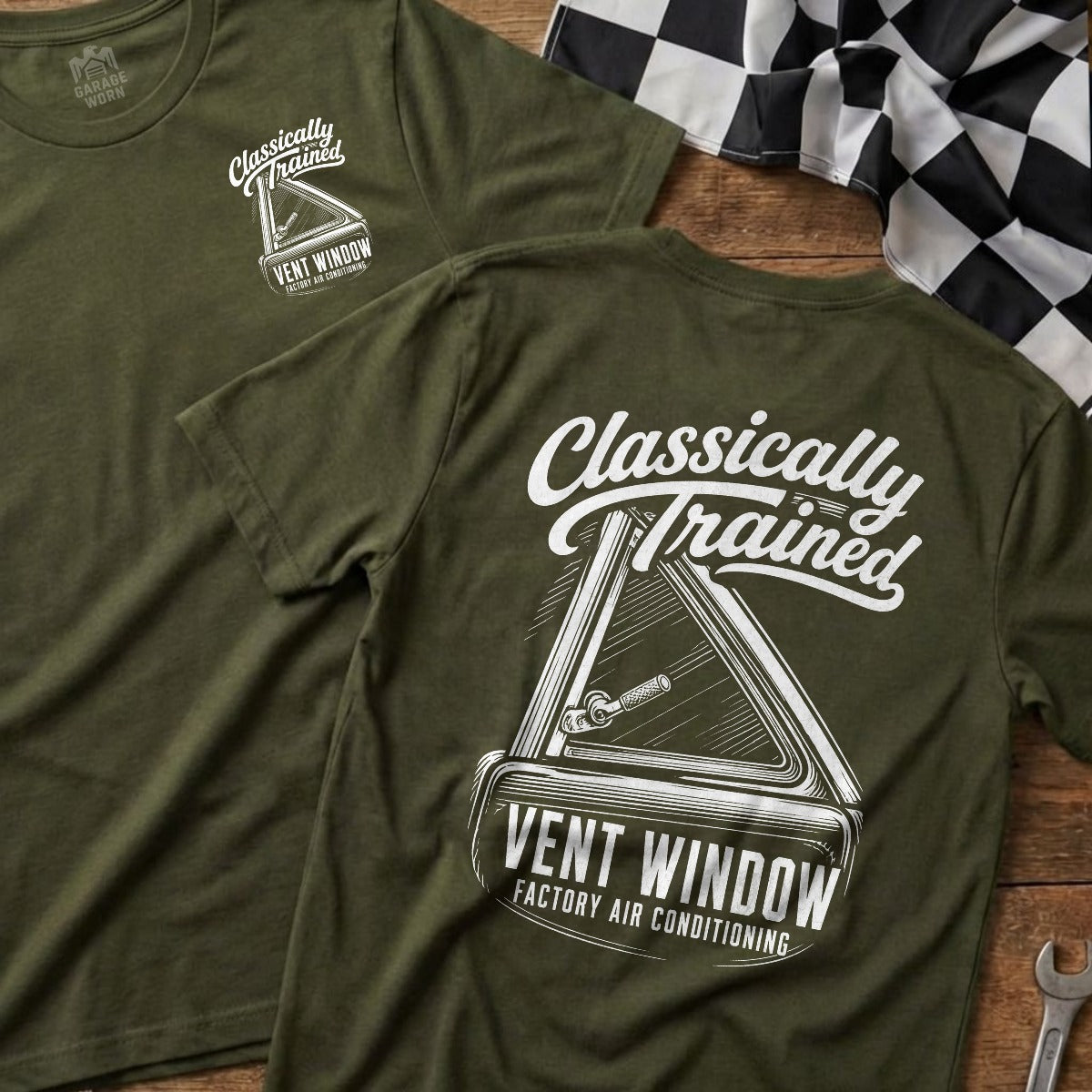 Military Green | Left Chest + Back (refreshed)