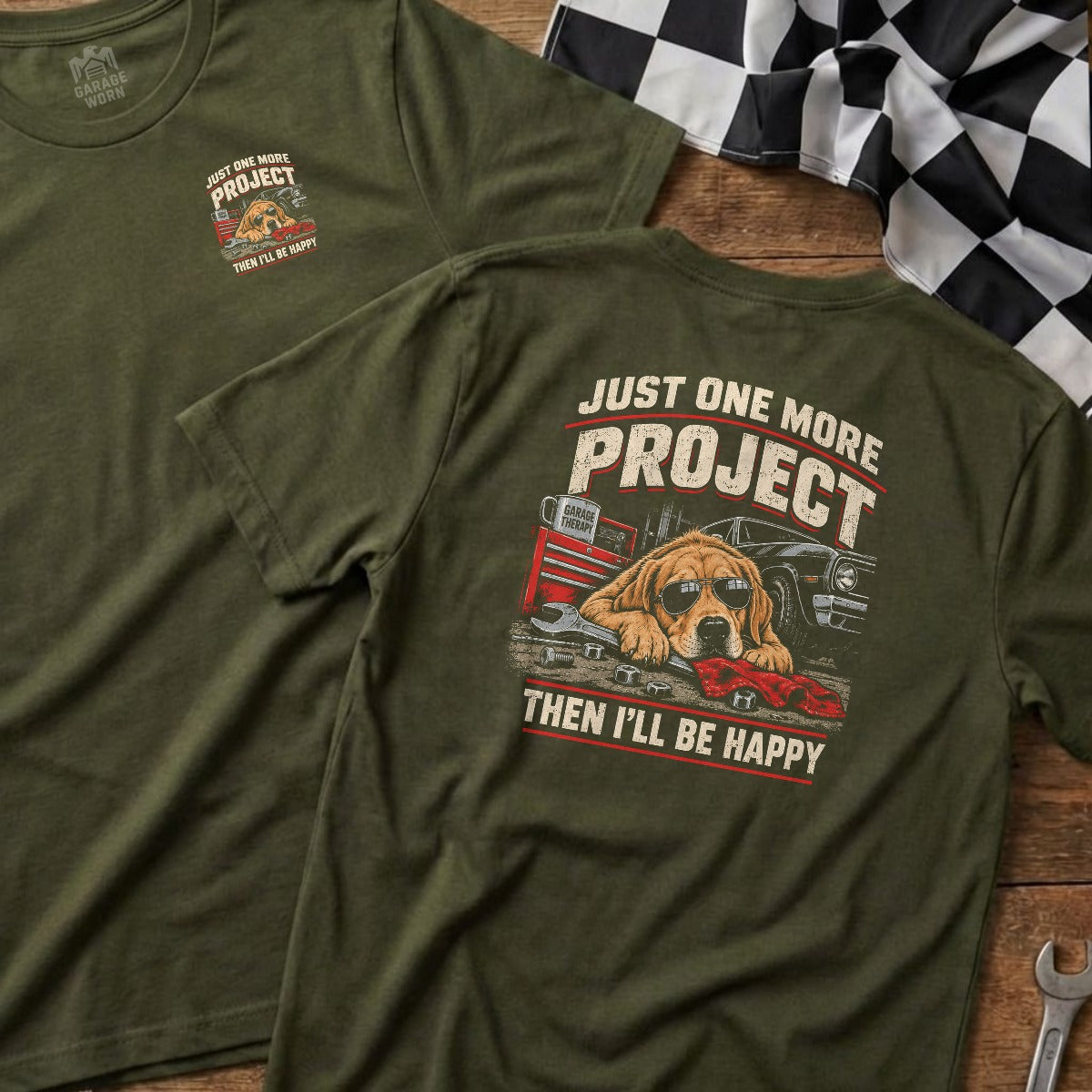 Military Green | Left Chest + Back (refreshed)