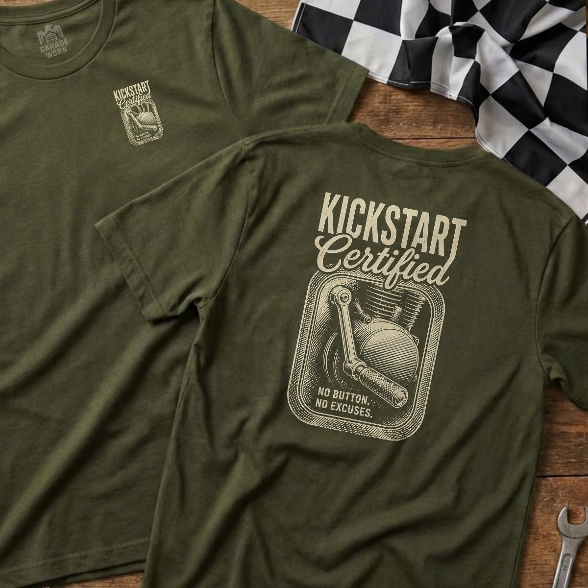 Military Green | Left Chest + Back (refreshed)