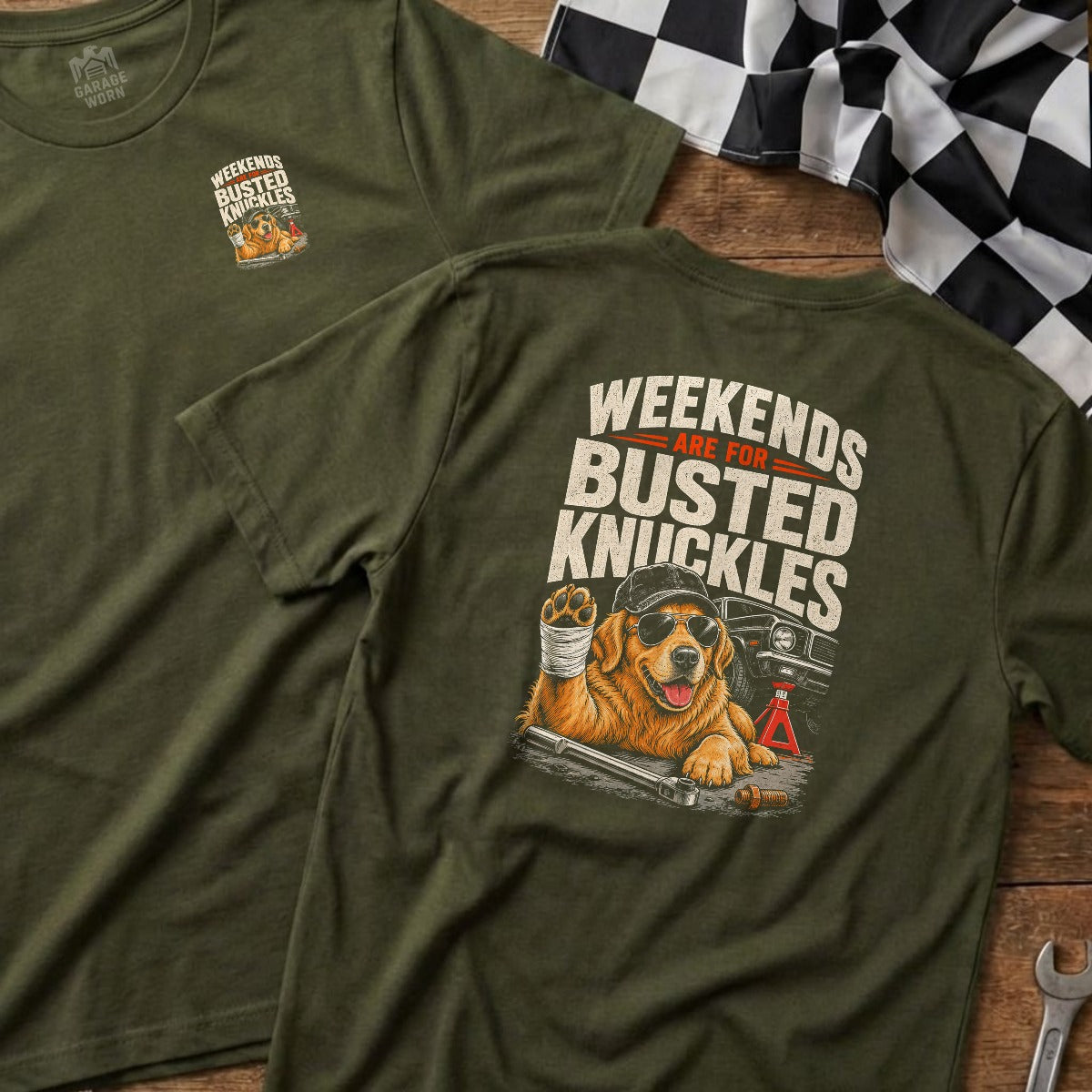 Military Green | Left Chest + Back (refreshed)