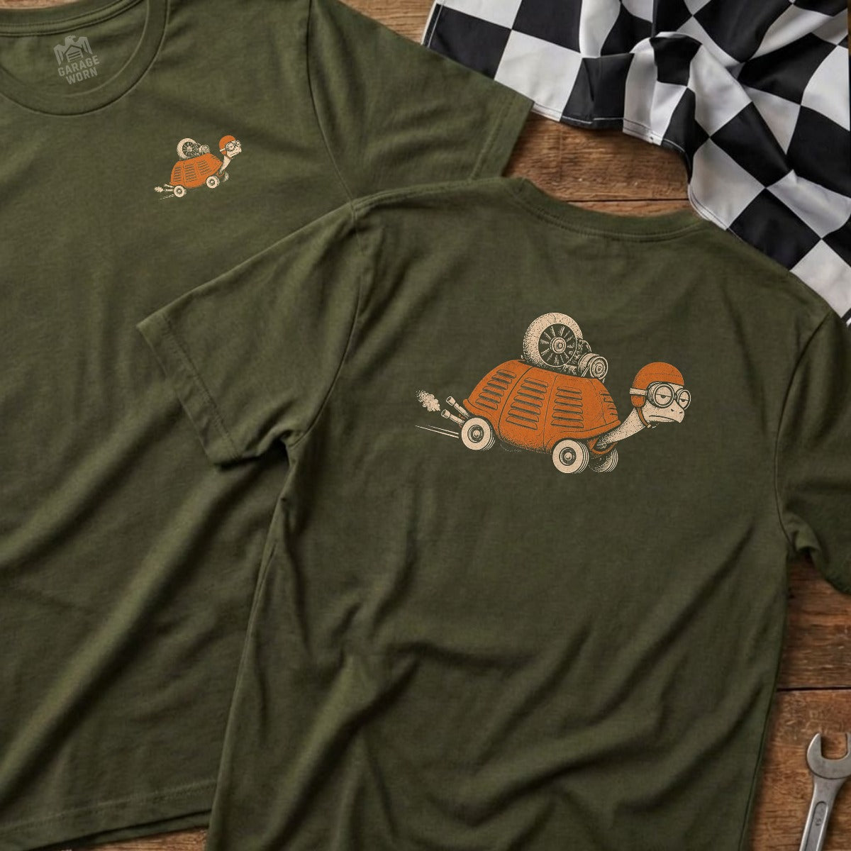 Military Green | Left Chest + Back (refreshed)