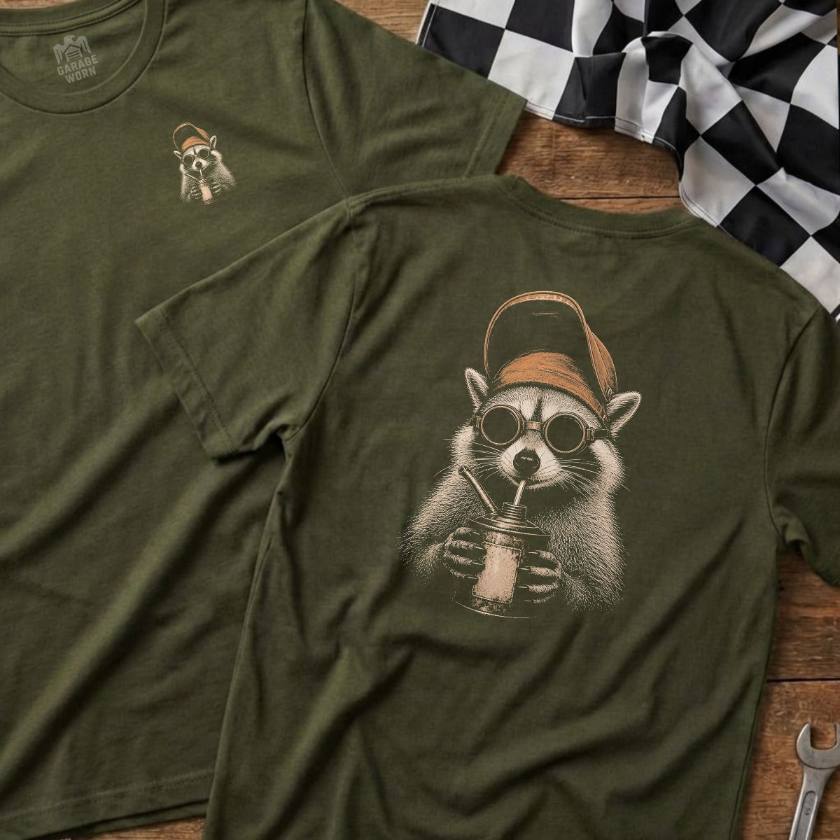 Military Green | Left Chest + Back (refreshed)