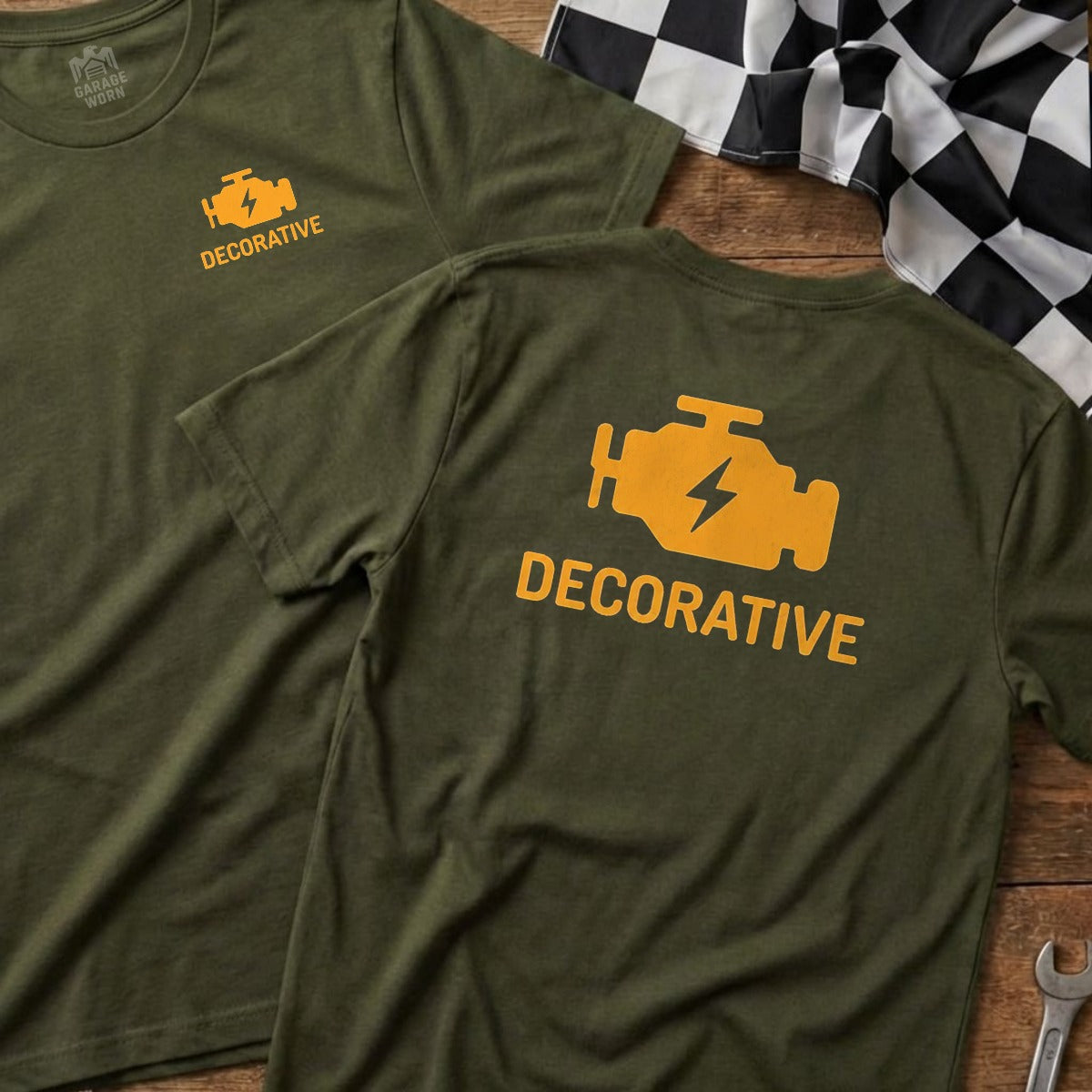 Military Green | Left Chest + Back (refreshed)