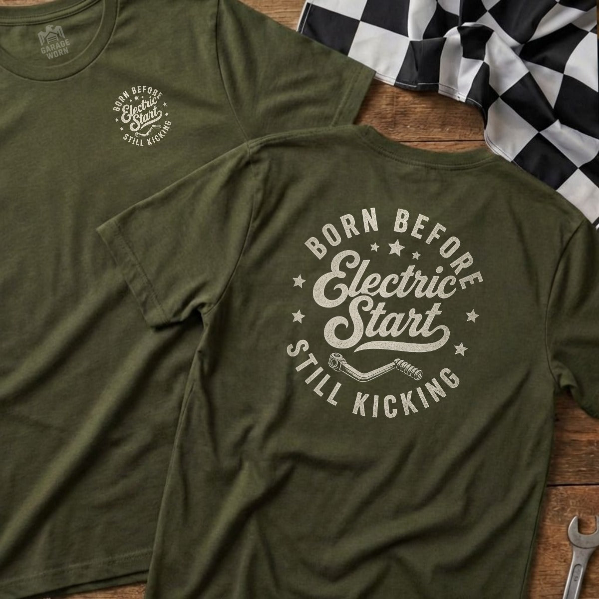 Military Green | Left Chest + Back (refreshed)