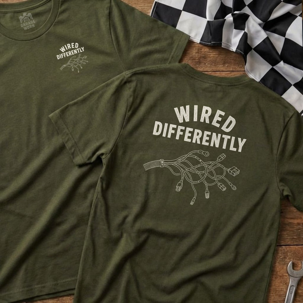 Military Green | Left Chest + Back (refreshed)