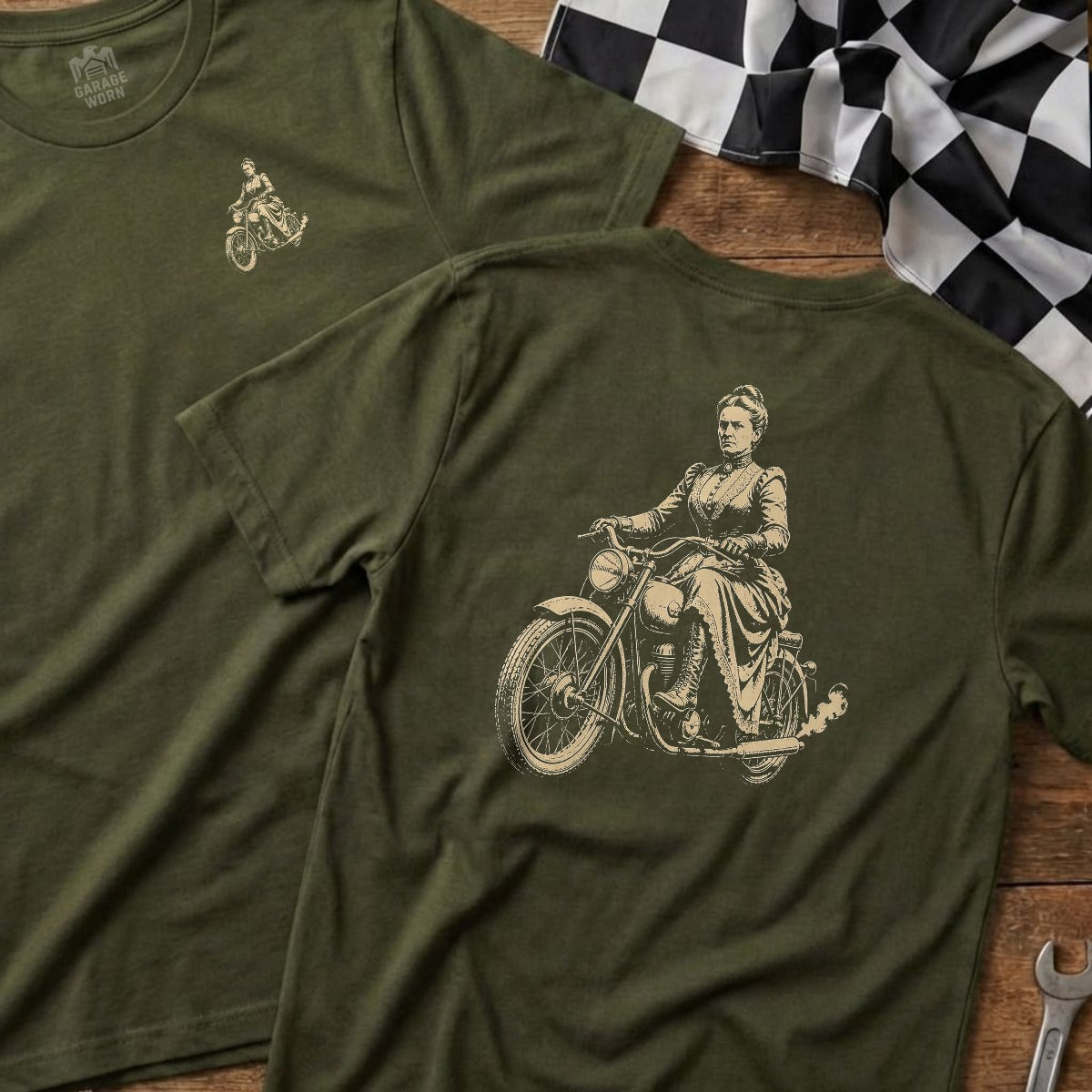 Military Green | Left Chest + Back (refreshed)