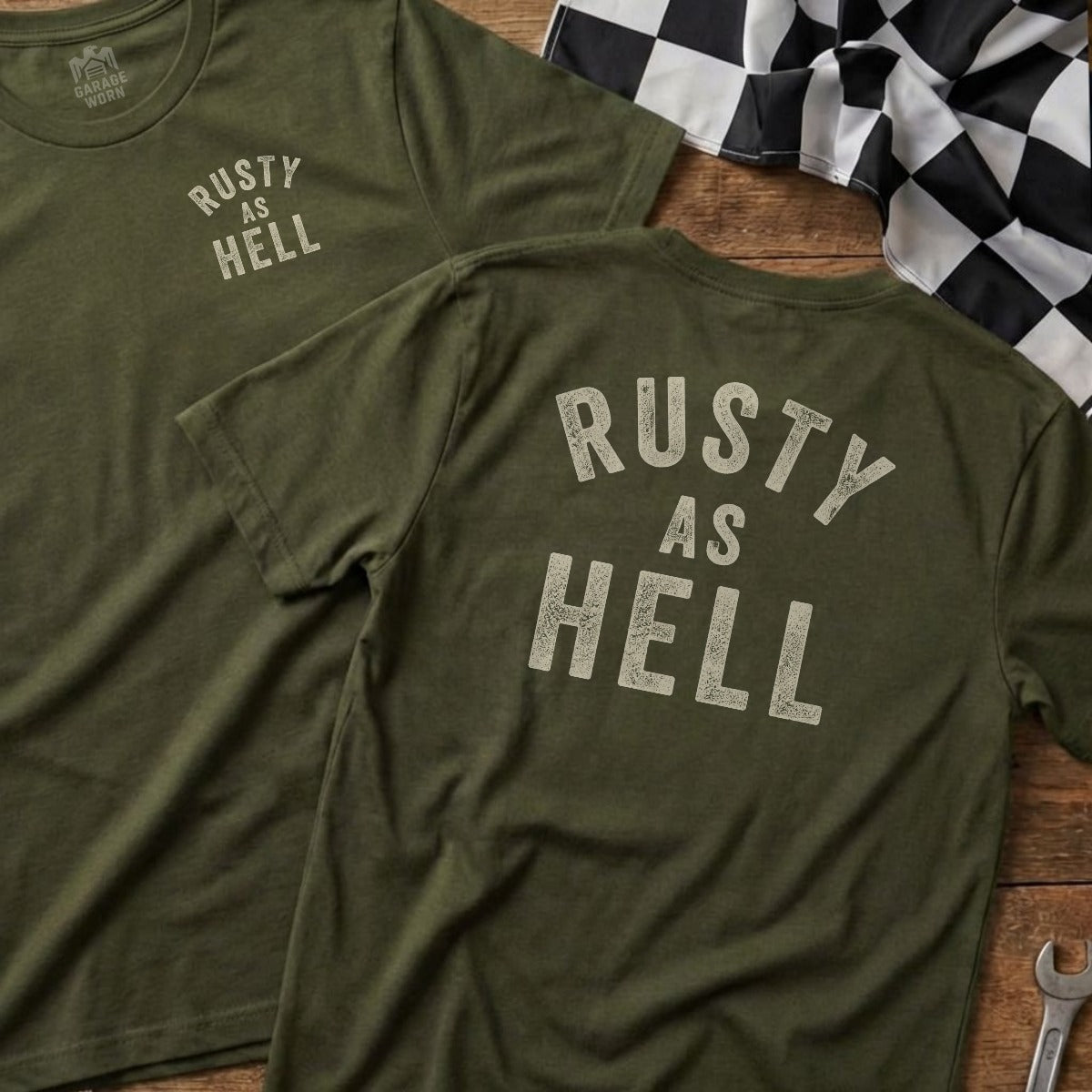 Military Green | Left Chest + Back (refreshed)
