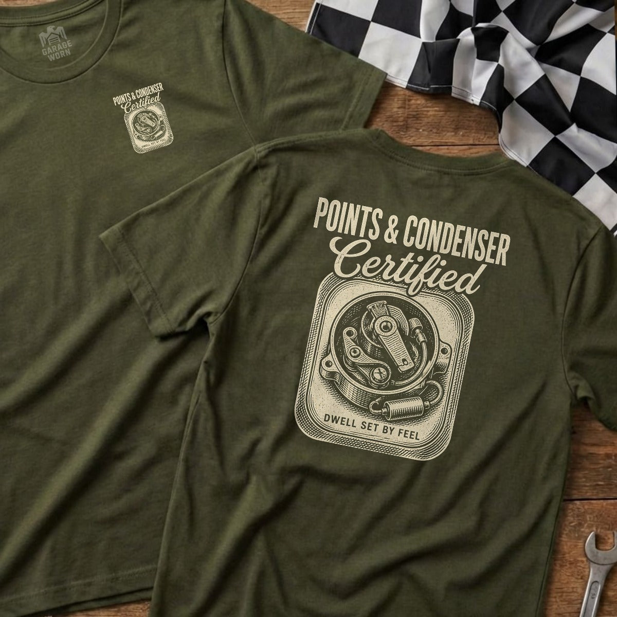 Military Green | Left Chest + Back (refreshed)
