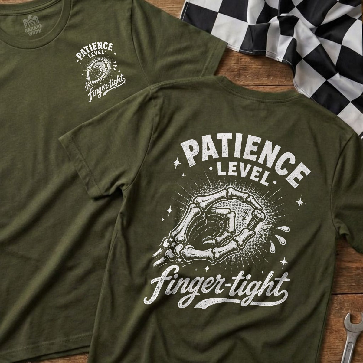 Military Green | Left Chest + Back (refreshed)