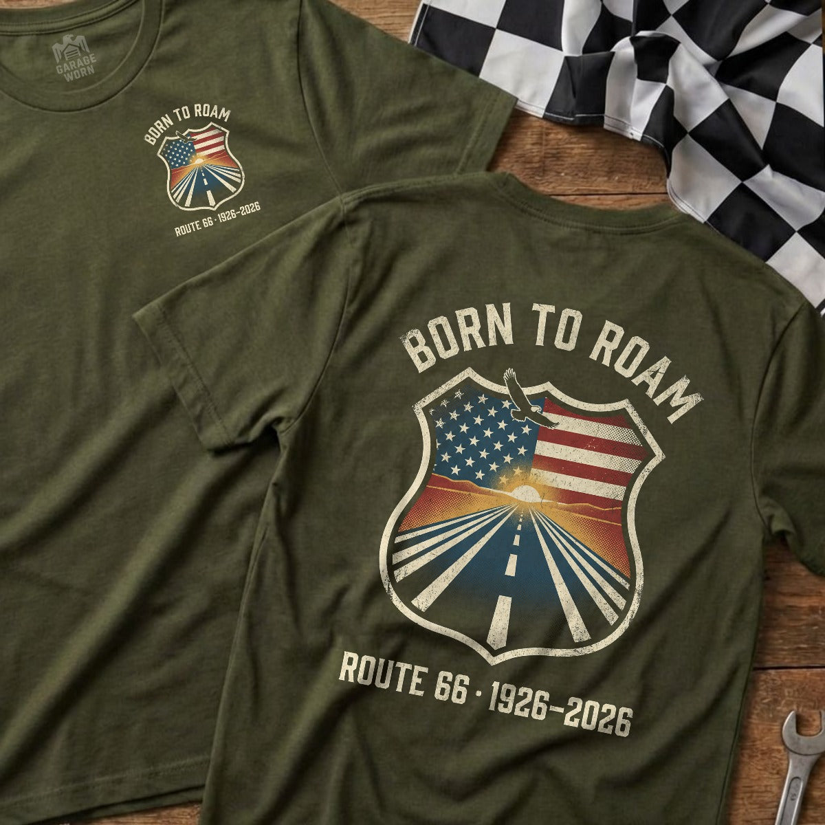 Military Green | Left Chest + Back (refreshed)