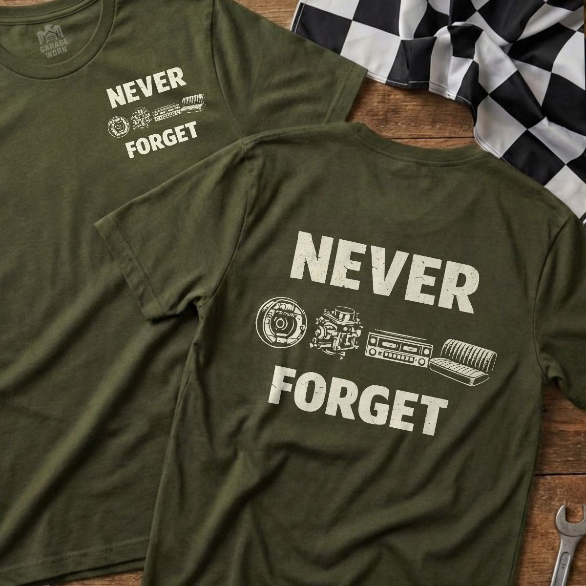 Military Green | Left Chest + Back (refreshed)