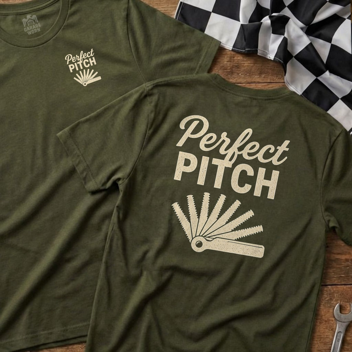 Military Green | Left Chest + Back (refreshed)
