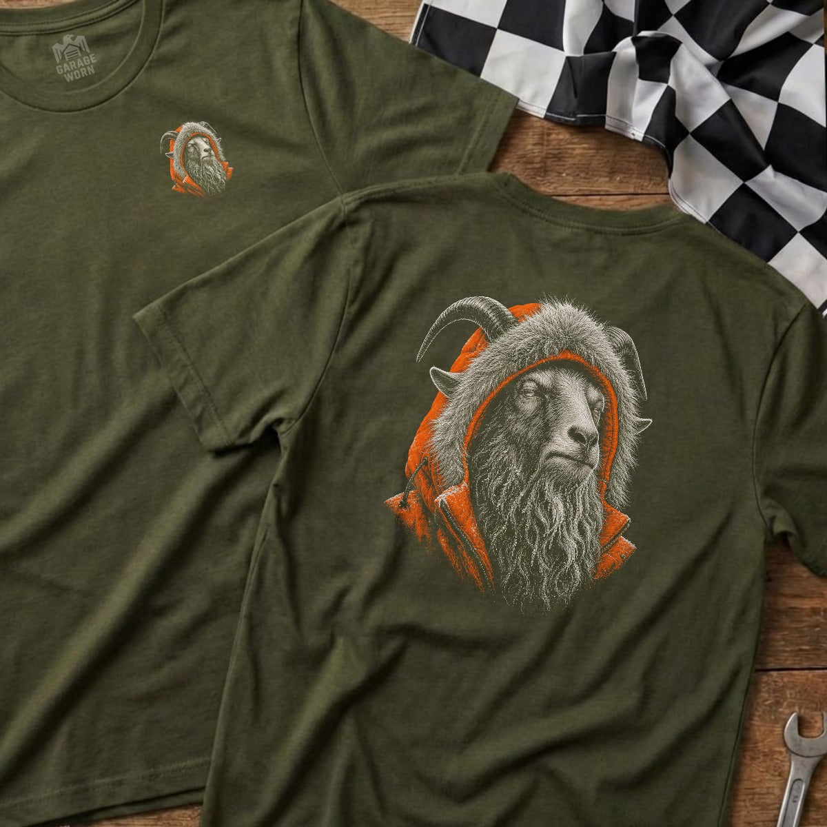 Military Green | Left Chest + Back (refreshed)